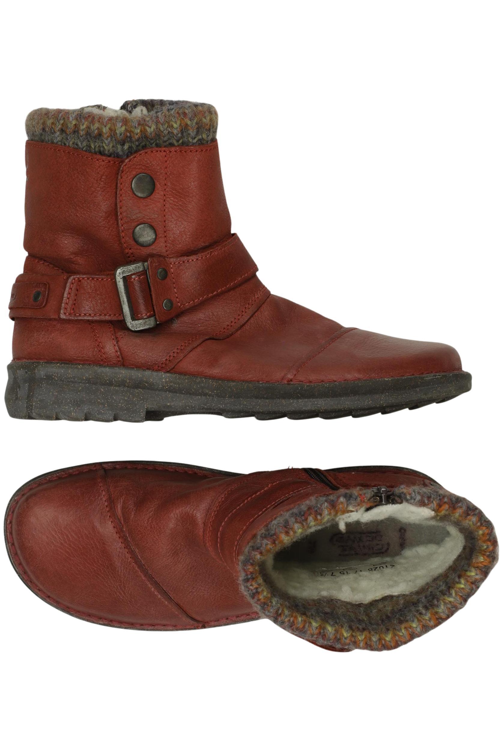 

camel active Damen Stiefelette, rot, Gr. 7.5