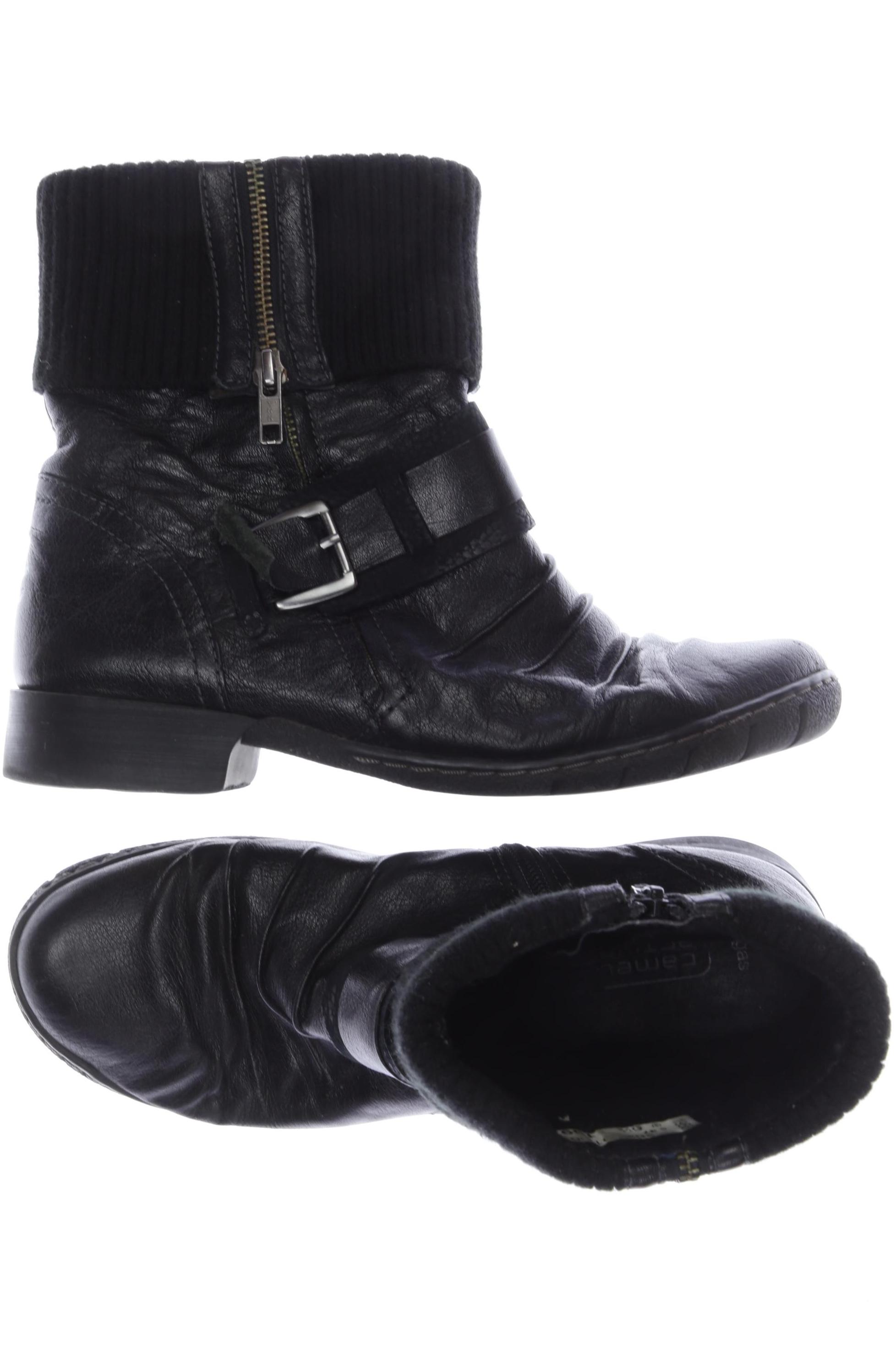 

camel active Damen Stiefelette, schwarz, Gr. 6.5