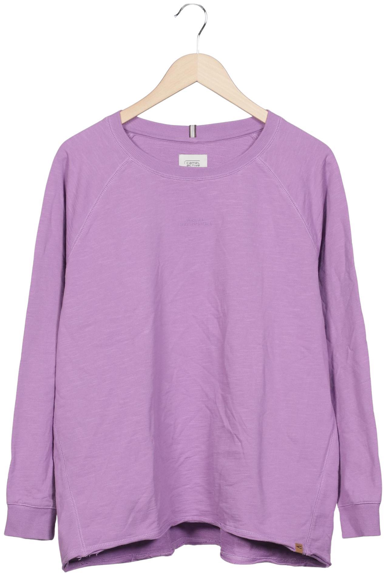 

camel active Damen Sweatshirt, flieder, Gr. 44