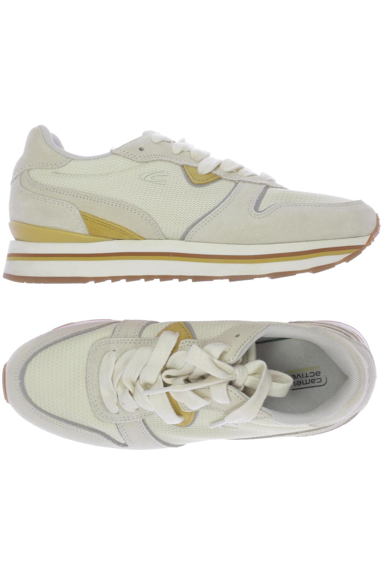 

camel active Damen Sneakers, cremeweiß, Gr. 38