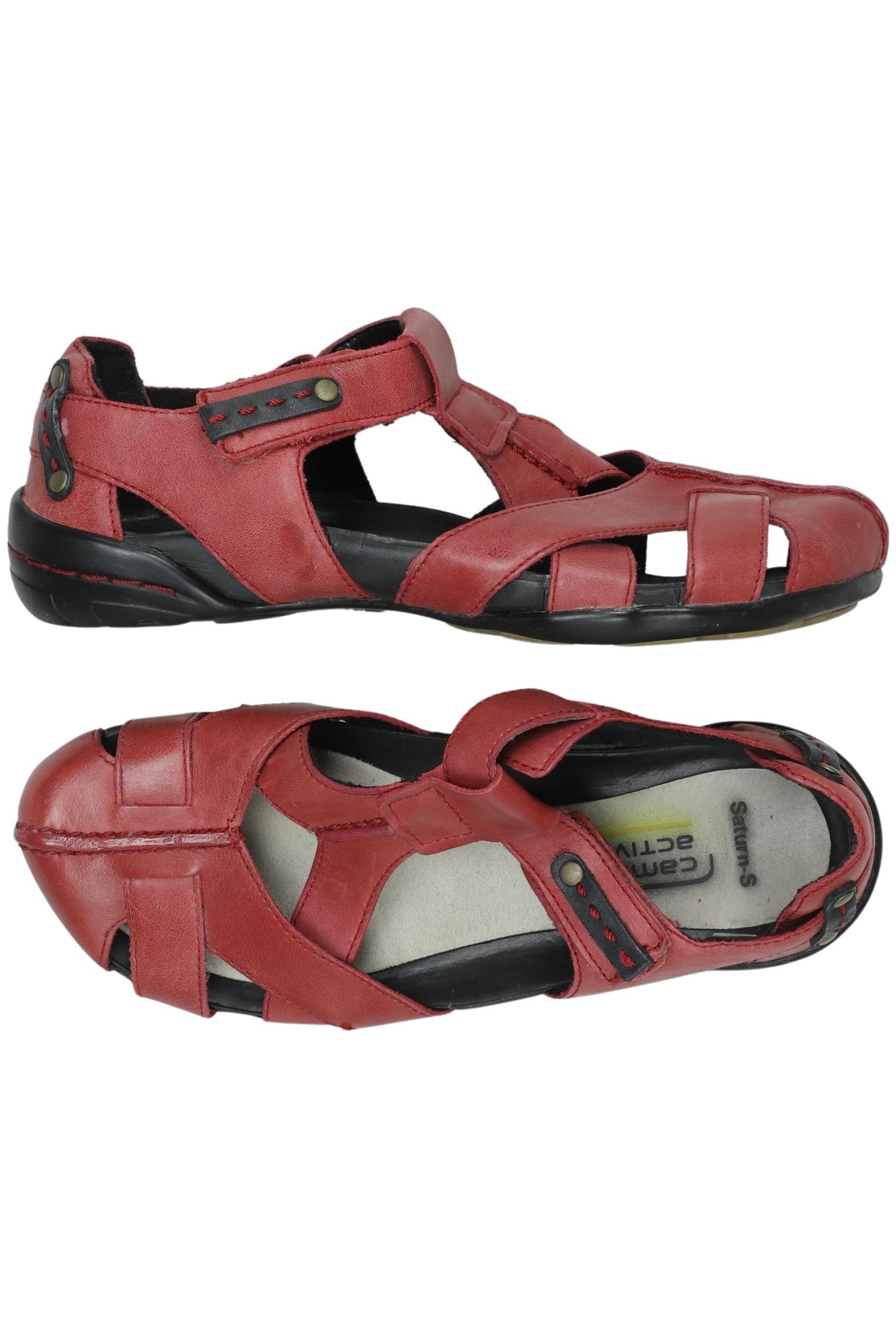 

camel active Damen Sandale, rot, Gr. 37