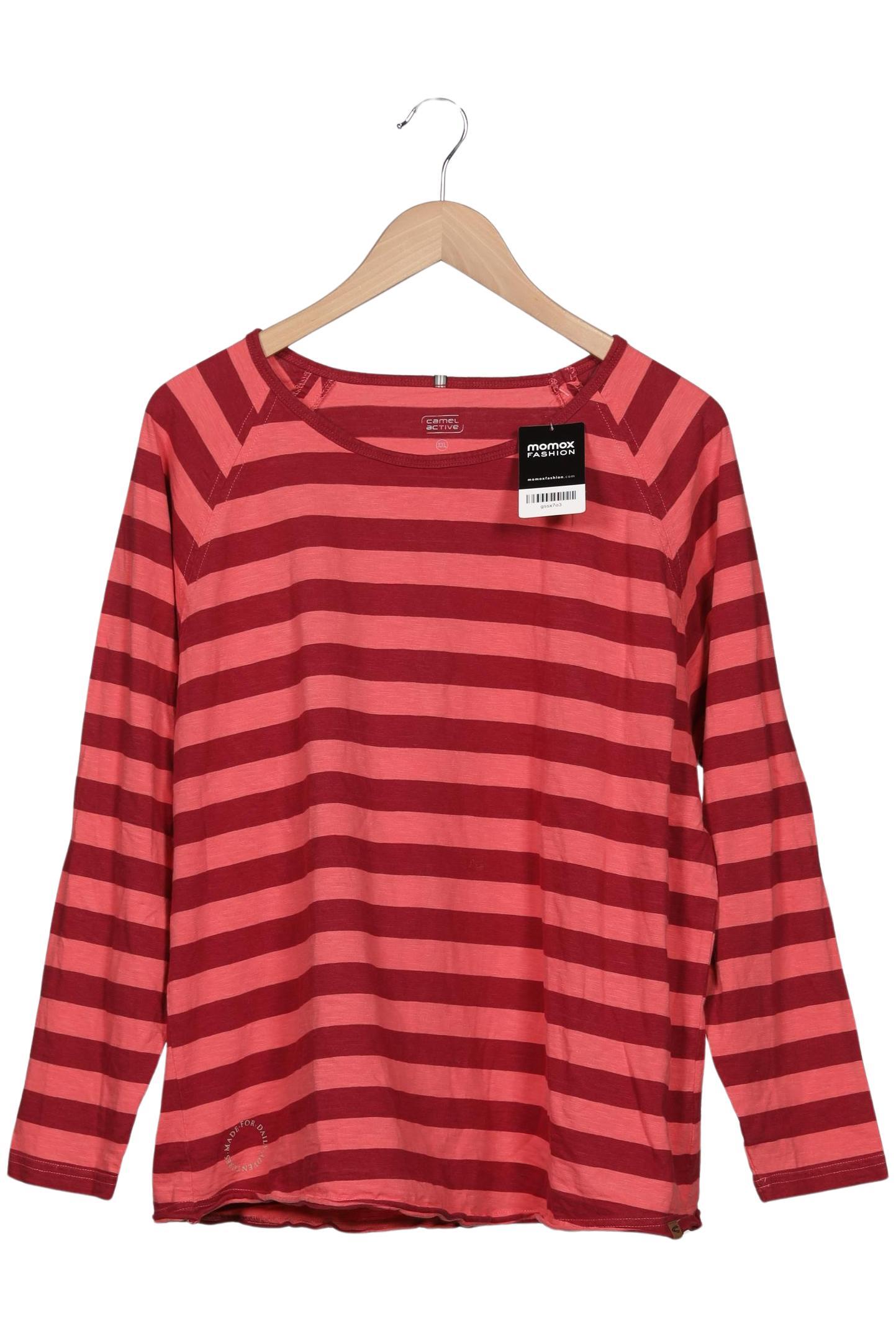 

camel active Damen Langarmshirt, bordeaux, Gr. 46