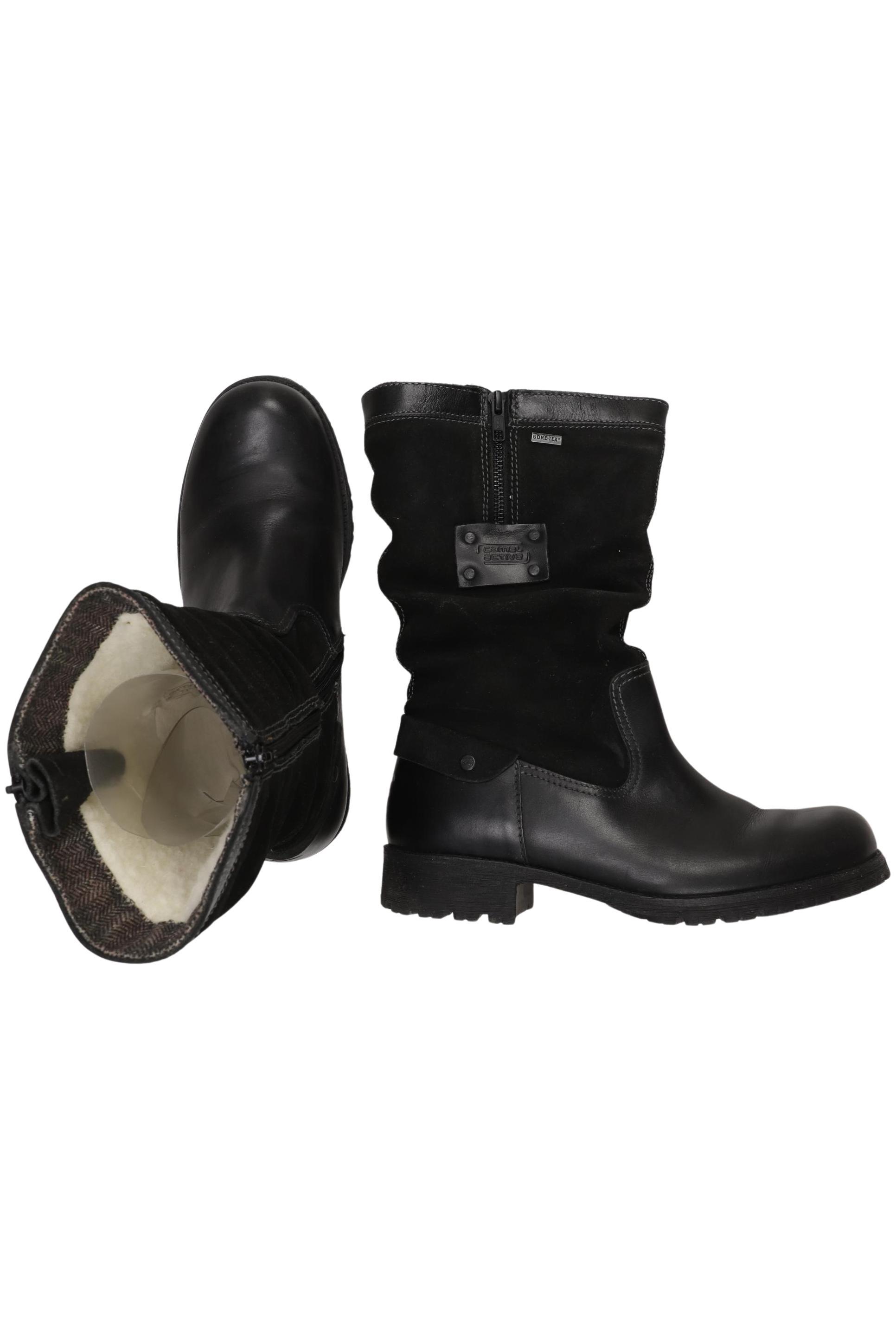 

camel active Damen Stiefel, schwarz, Gr. 7