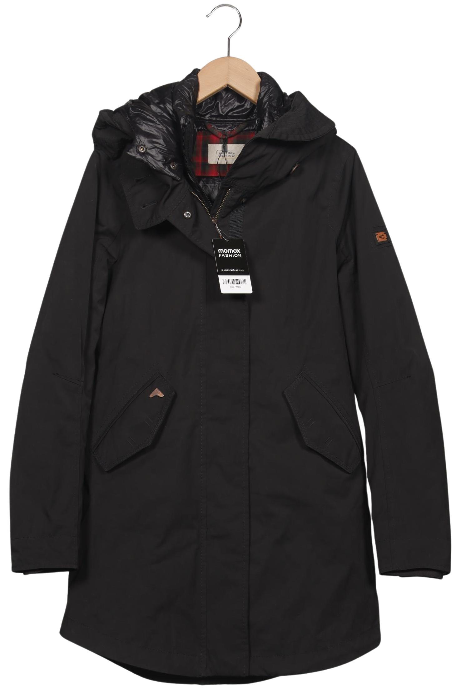 

camel active Damen Mantel, schwarz, Gr. 34