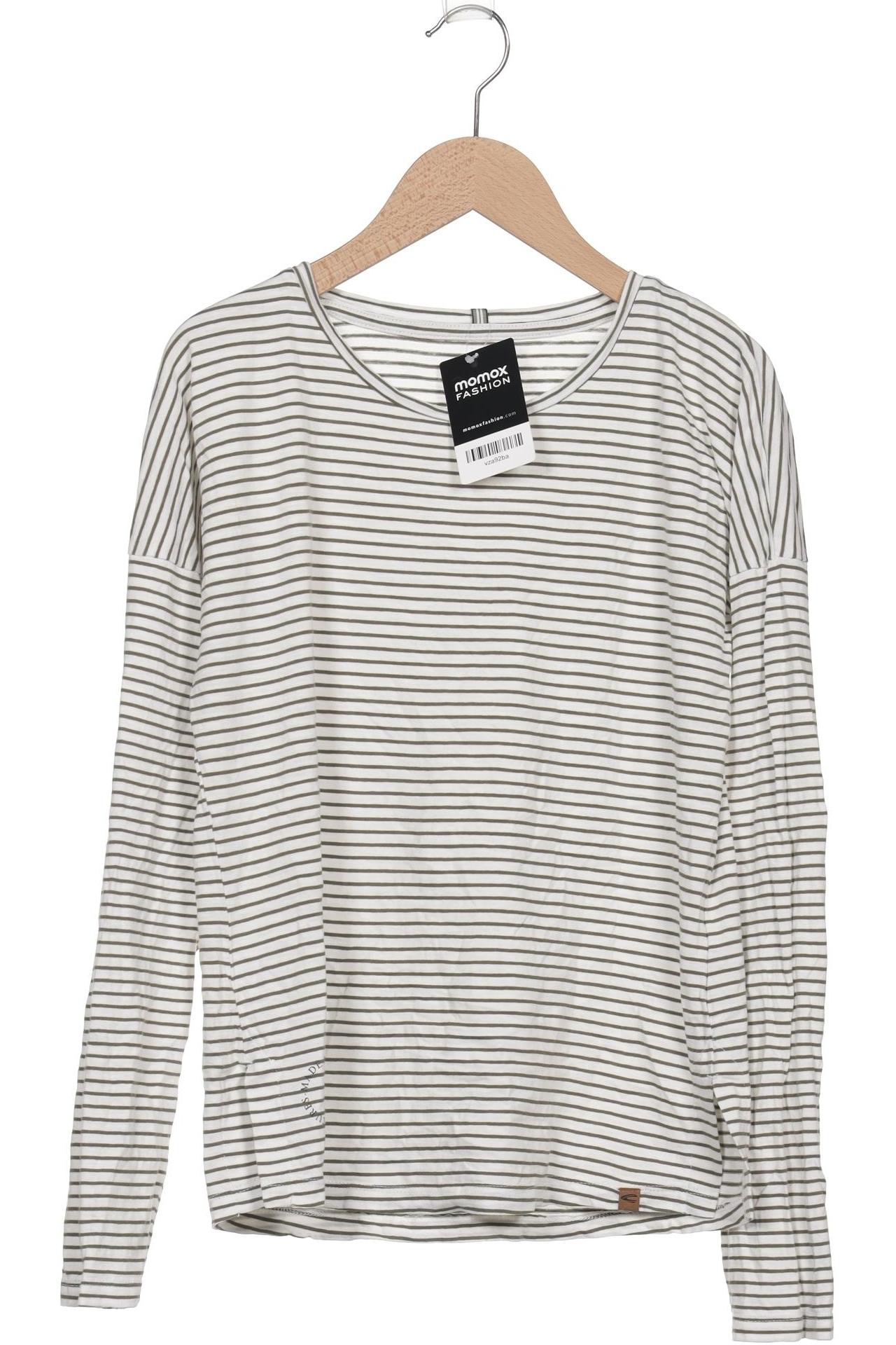 

camel active Damen Langarmshirt, weiß, Gr. 34