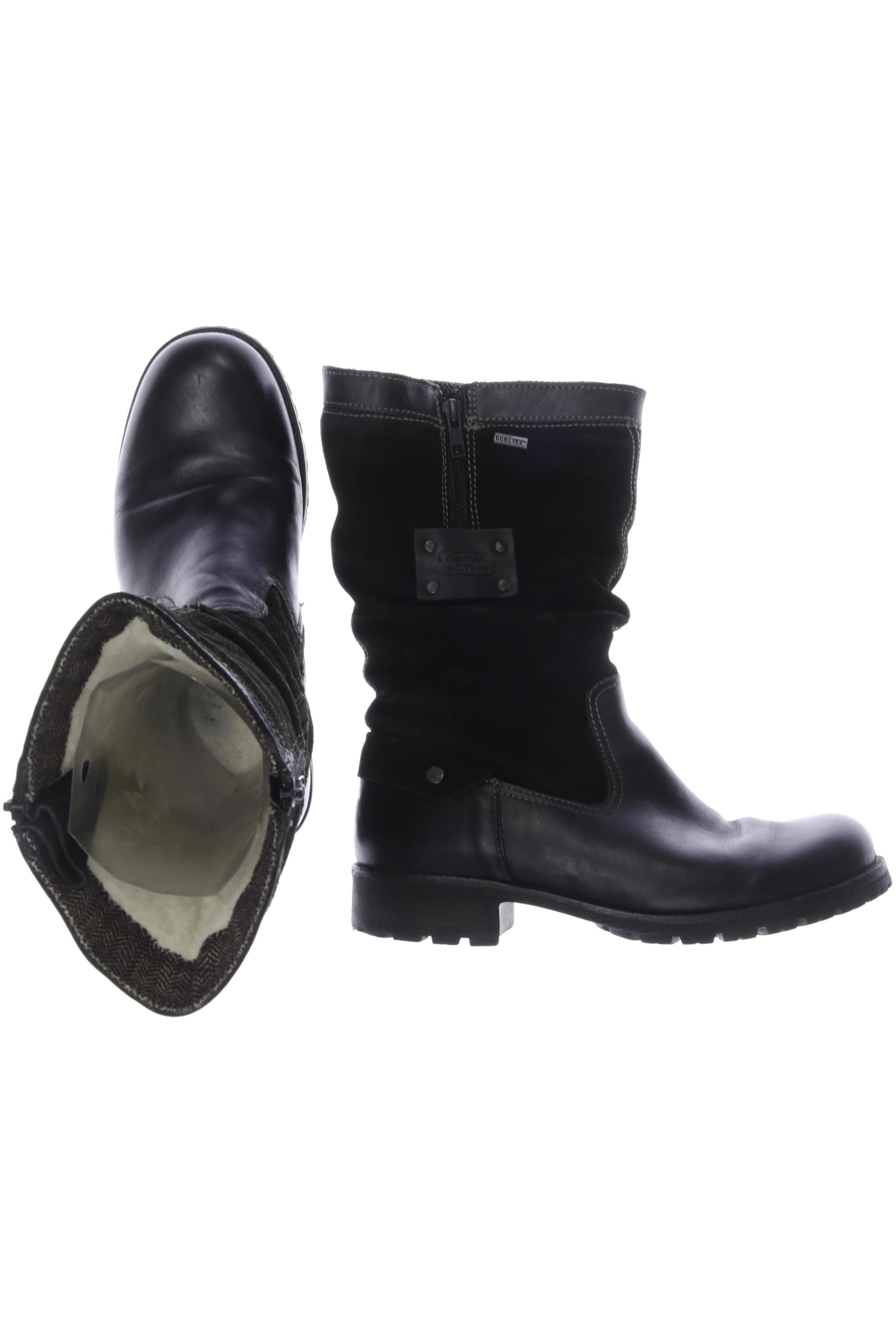 

camel active Damen Stiefel, schwarz, Gr. 6