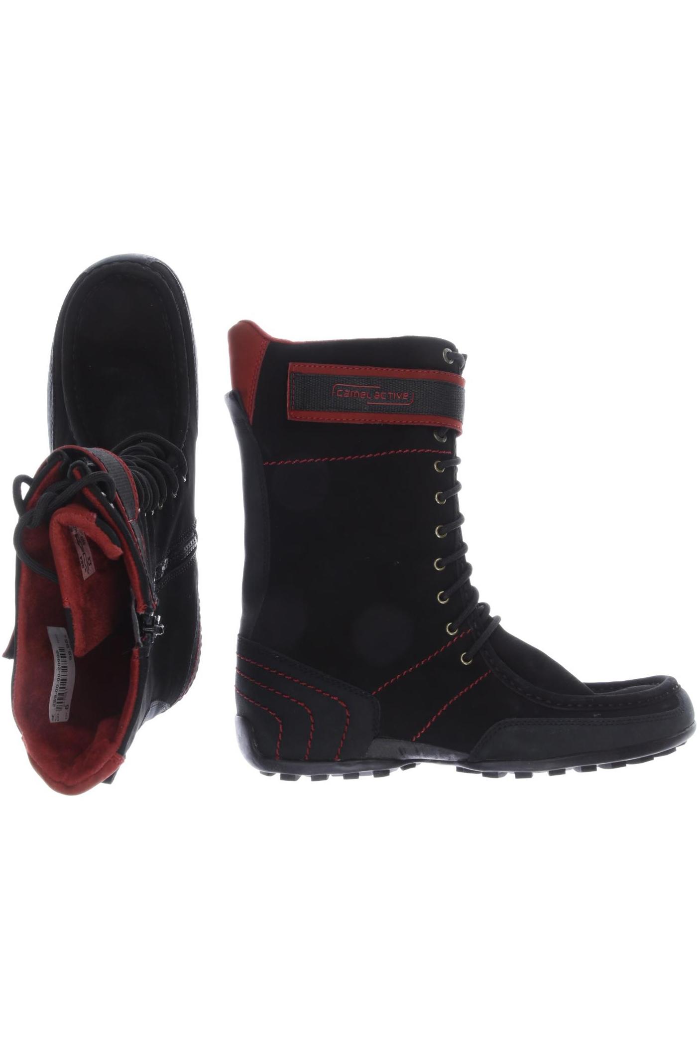 

camel active Damen Stiefel, schwarz, Gr. 6