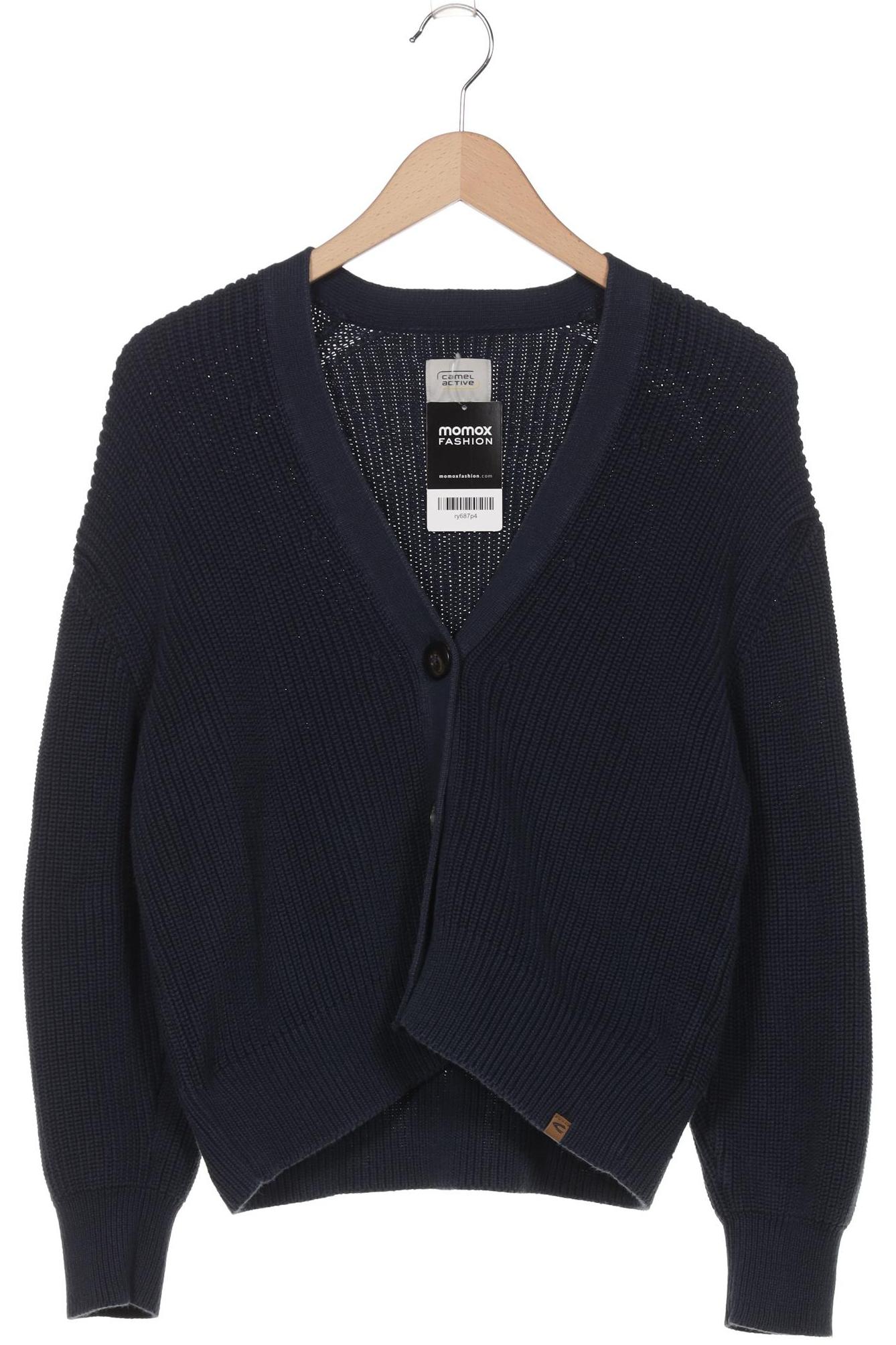 

camel active Damen Strickjacke, marineblau, Gr. 38