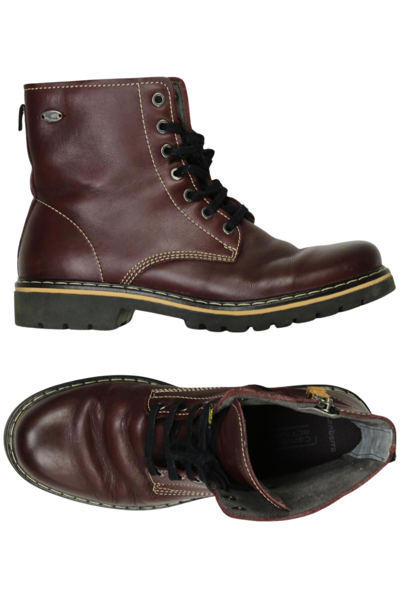 

camel active Damen Stiefelette, bordeaux, Gr. 6.5