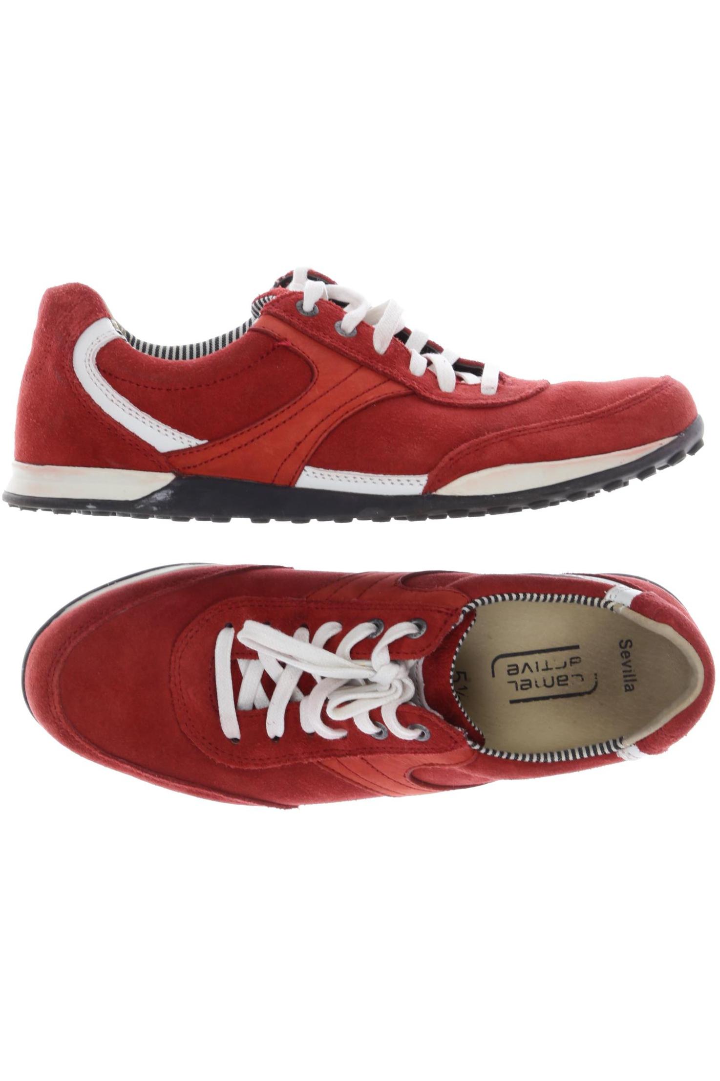 

camel active Damen Sneakers, rot, Gr. 5.5