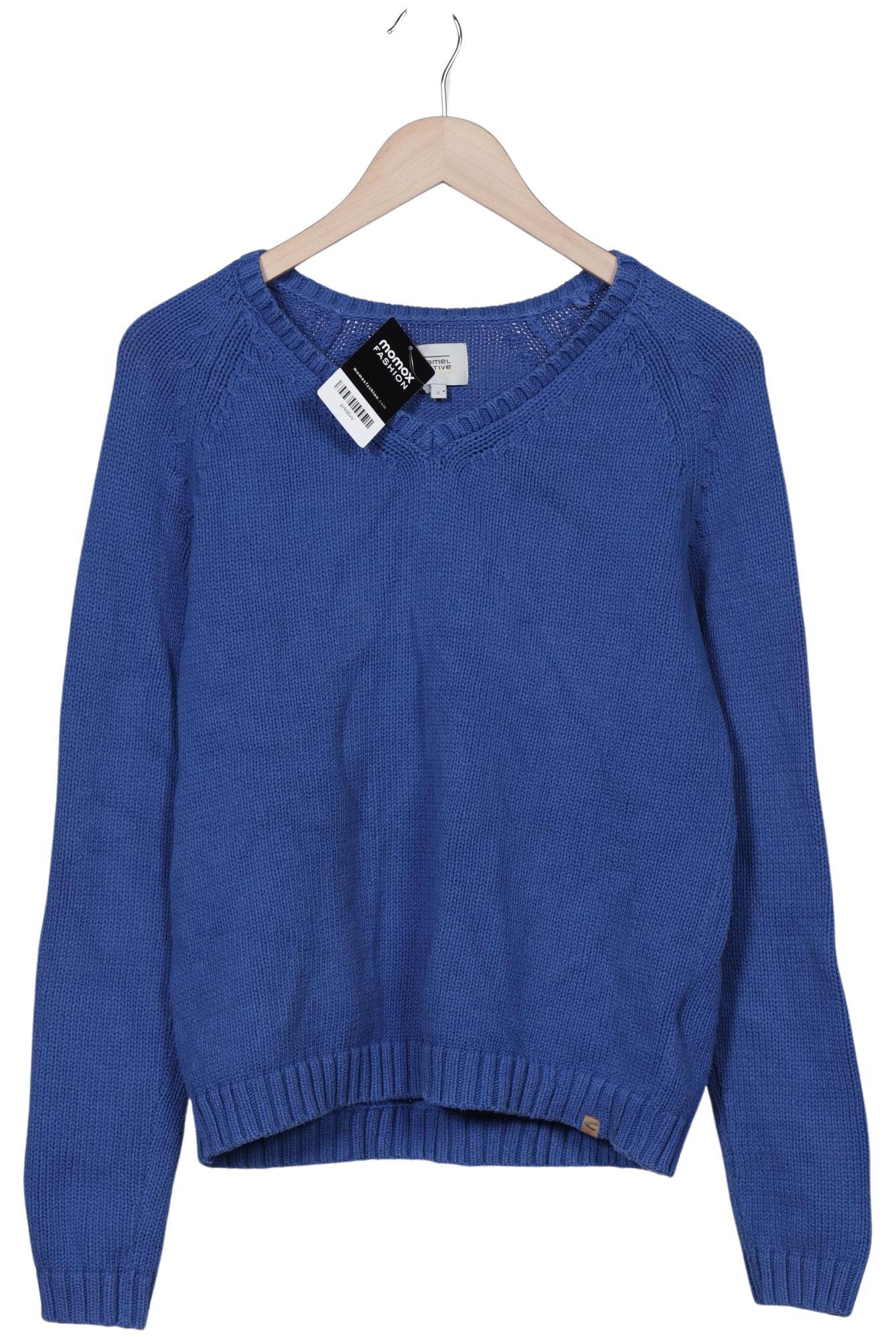 

camel active Damen Pullover, blau, Gr. 36