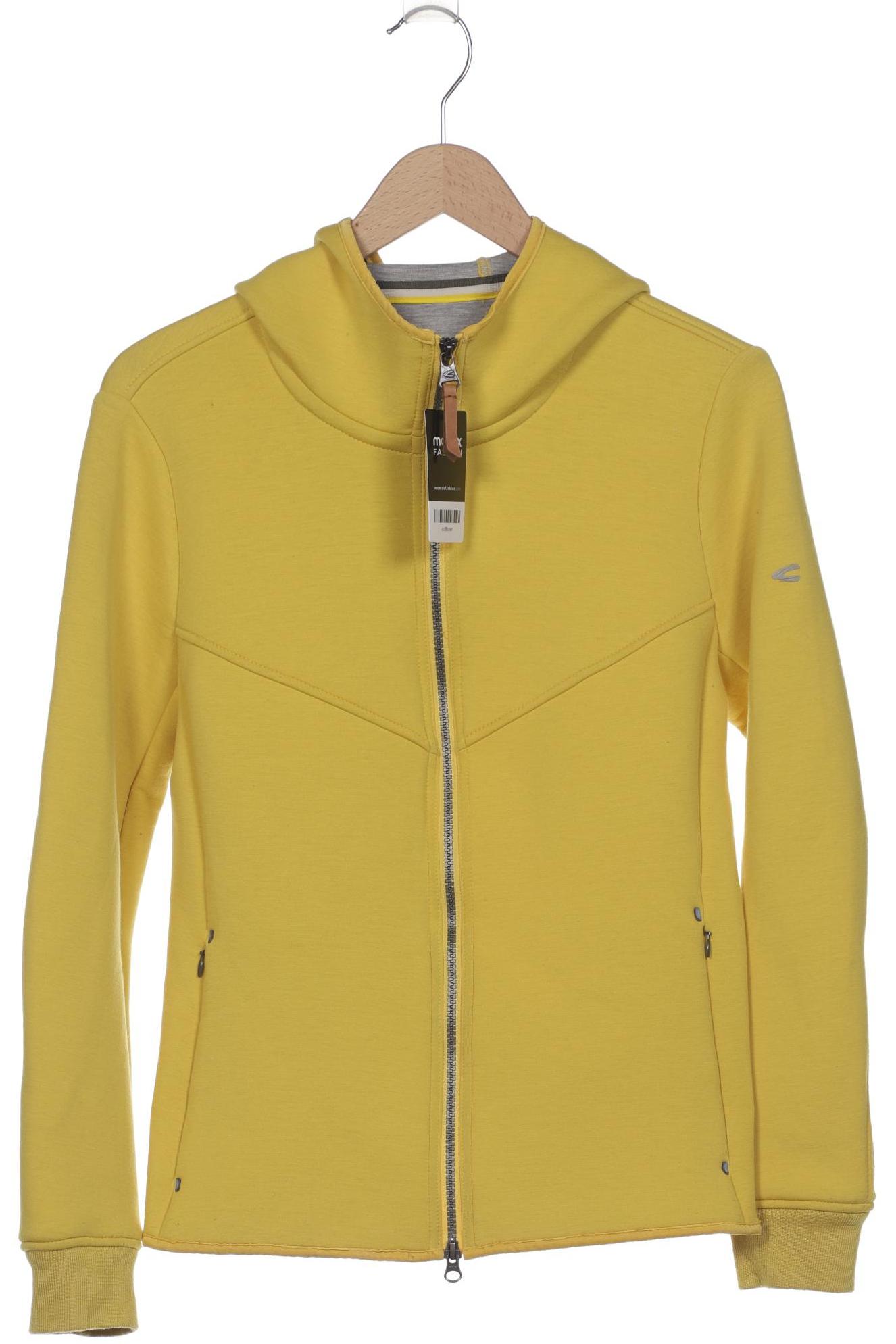 

camel active Damen Kapuzenpullover, gelb, Gr. 38