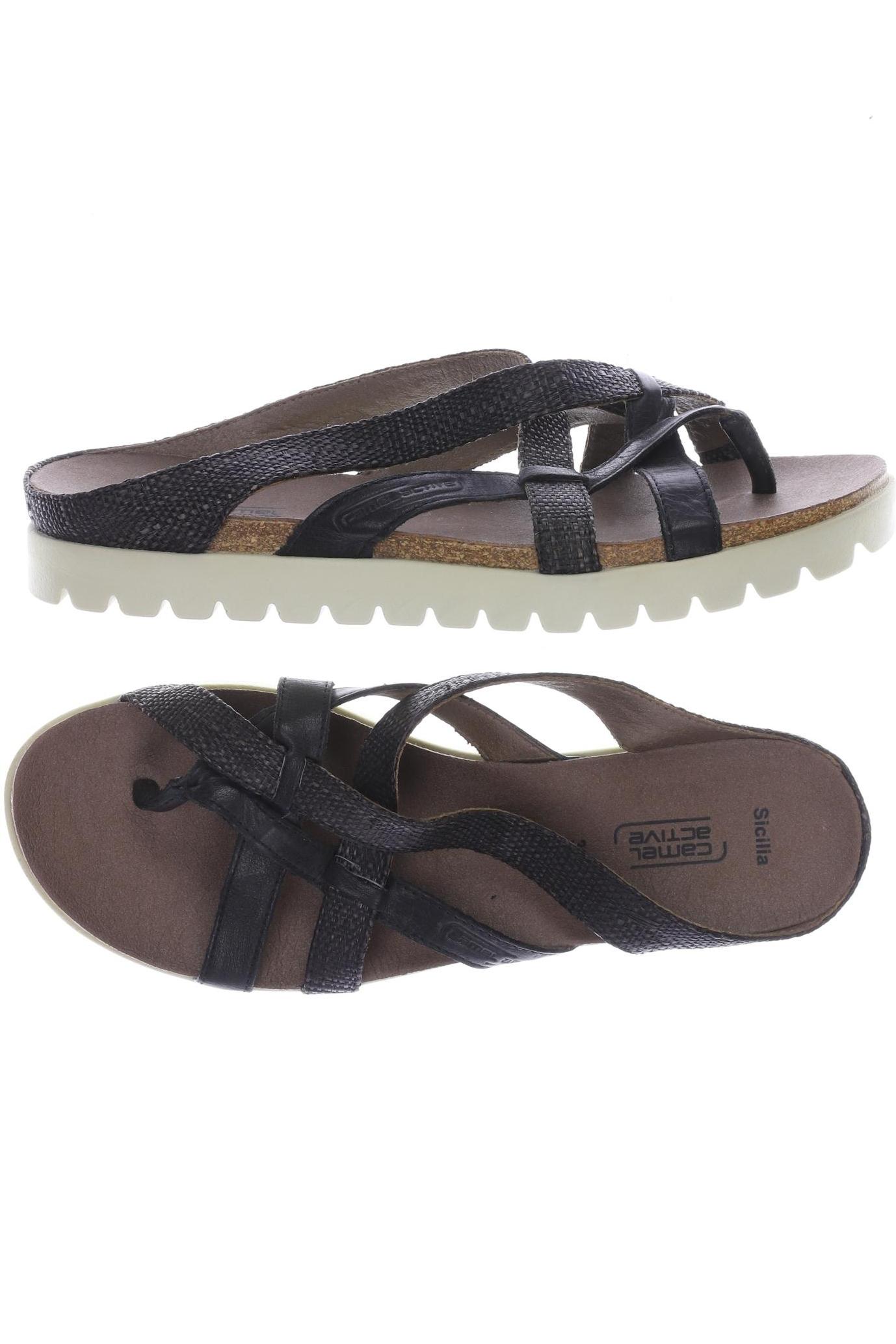 

camel active Damen Sandale, schwarz