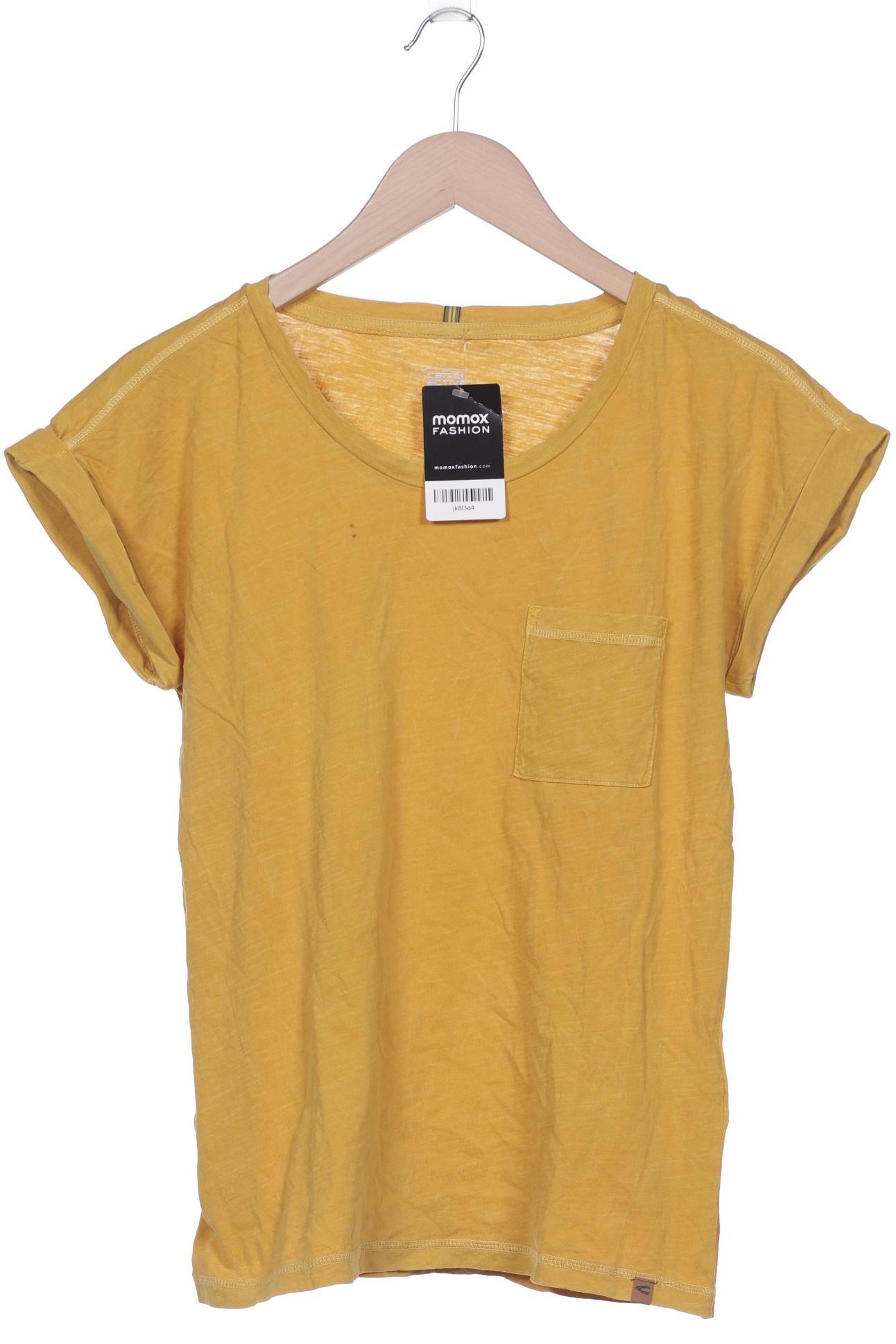 

camel active Damen T-Shirt, gelb, Gr. 34
