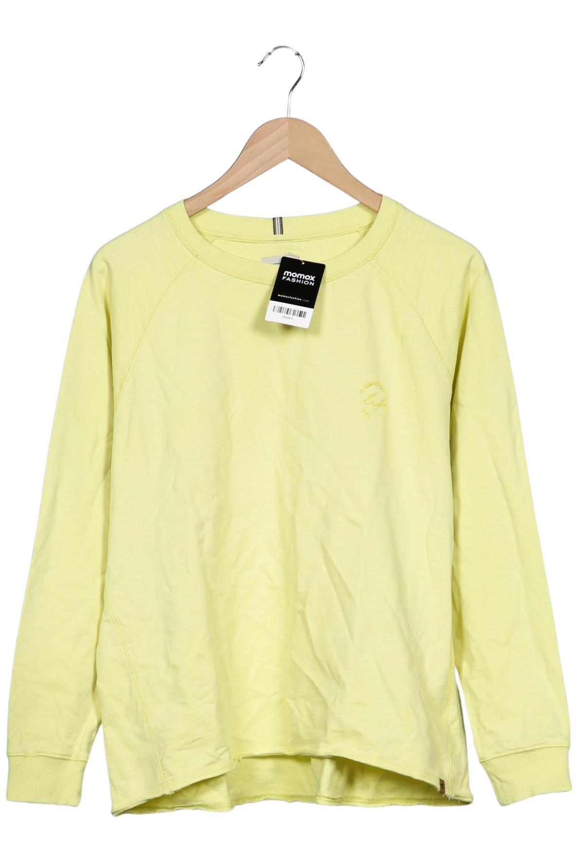 

camel active Damen Sweatshirt, gelb, Gr. 42