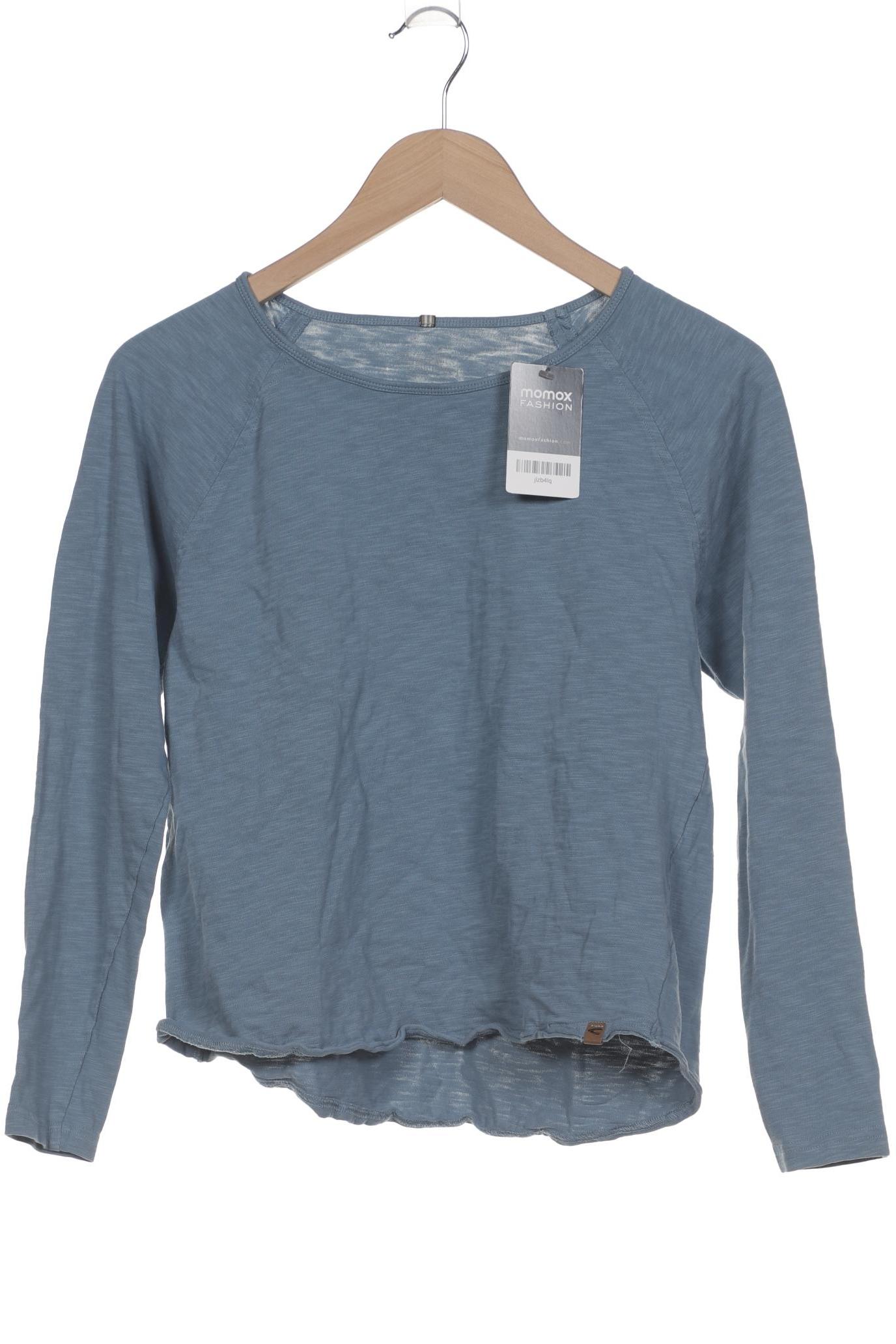 

camel active Damen Langarmshirt, blau, Gr. 38