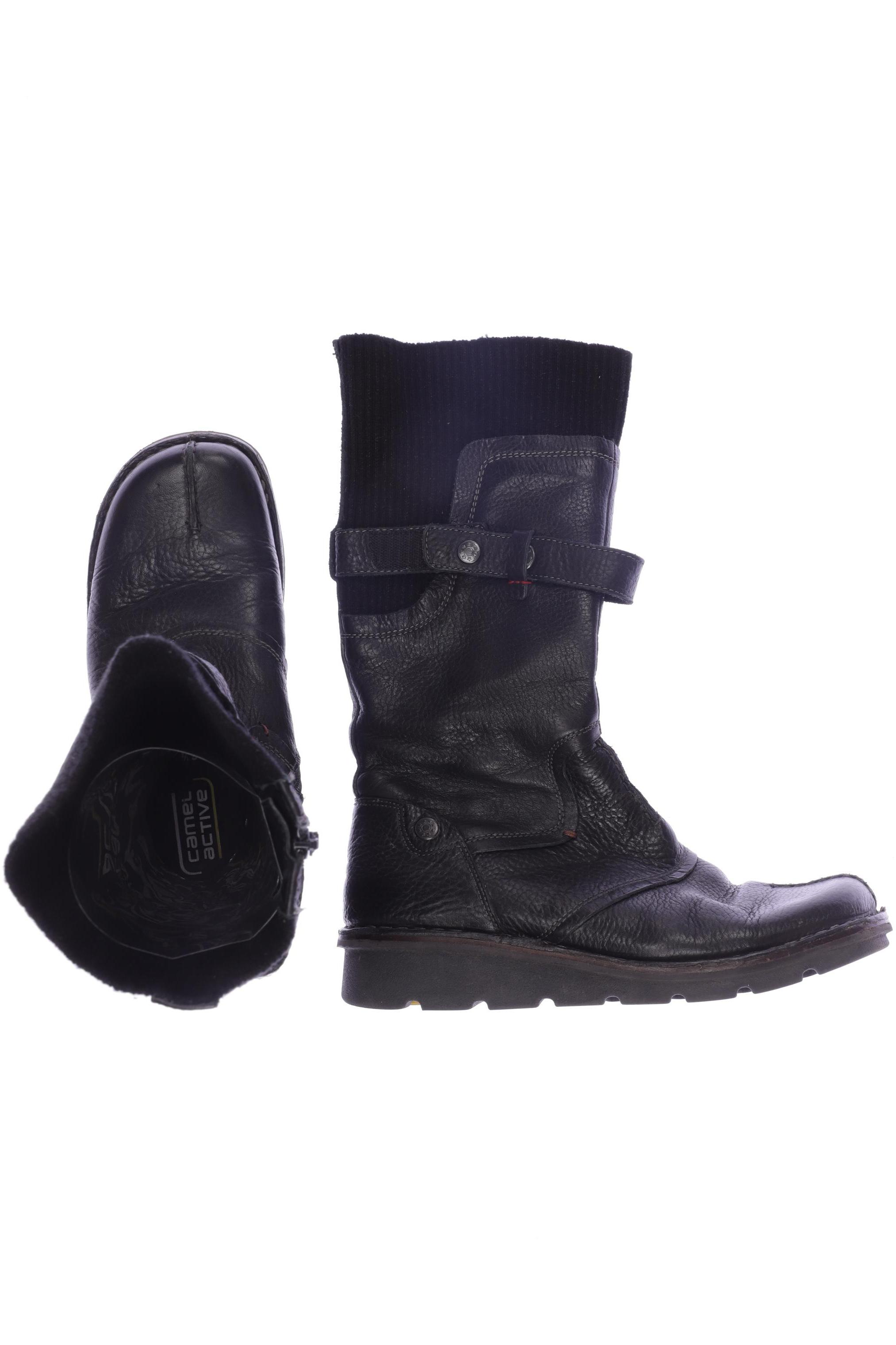 

camel active Damen Stiefel, schwarz, Gr. 6.5