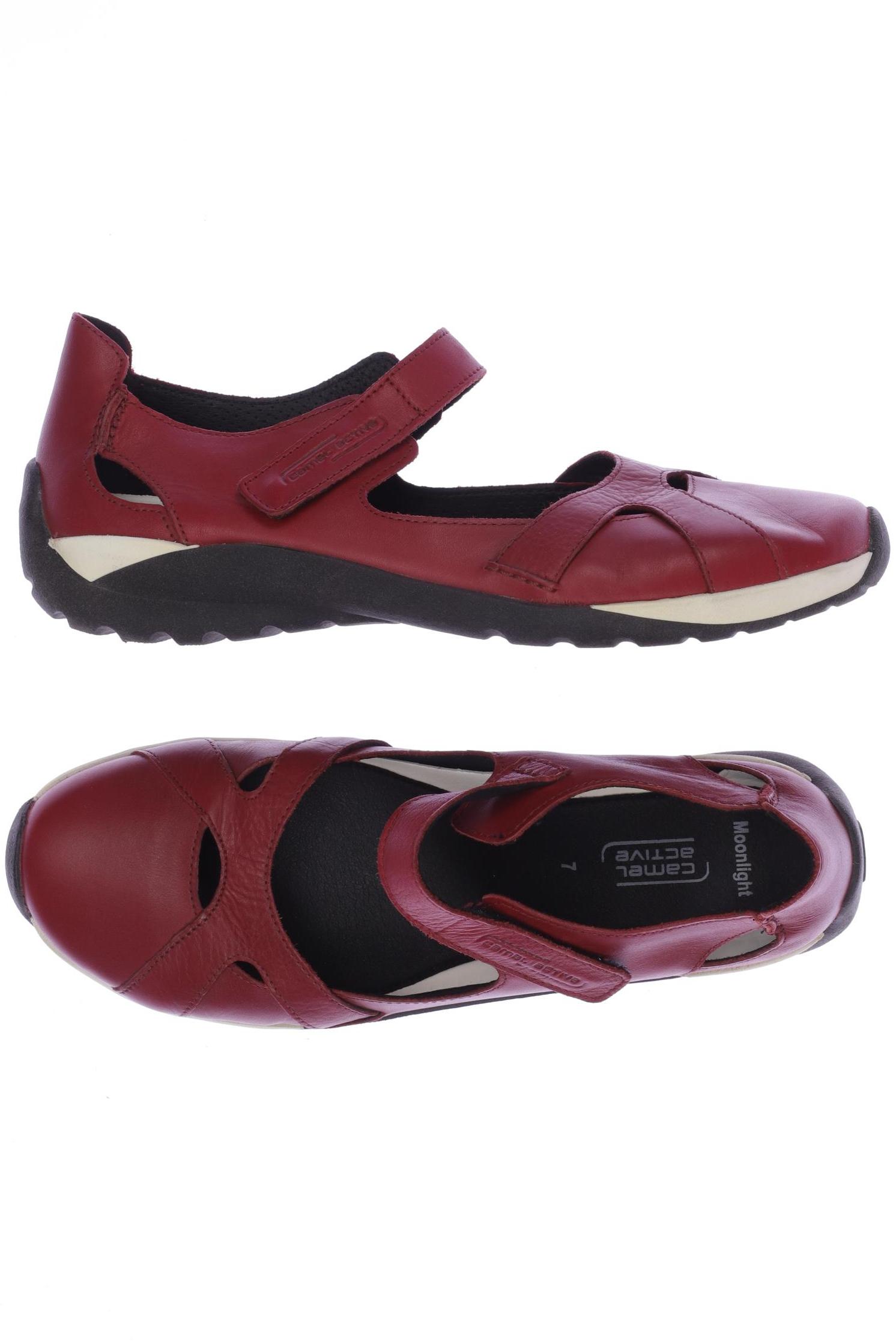 

camel active Damen Ballerinas, bordeaux, Gr. 7