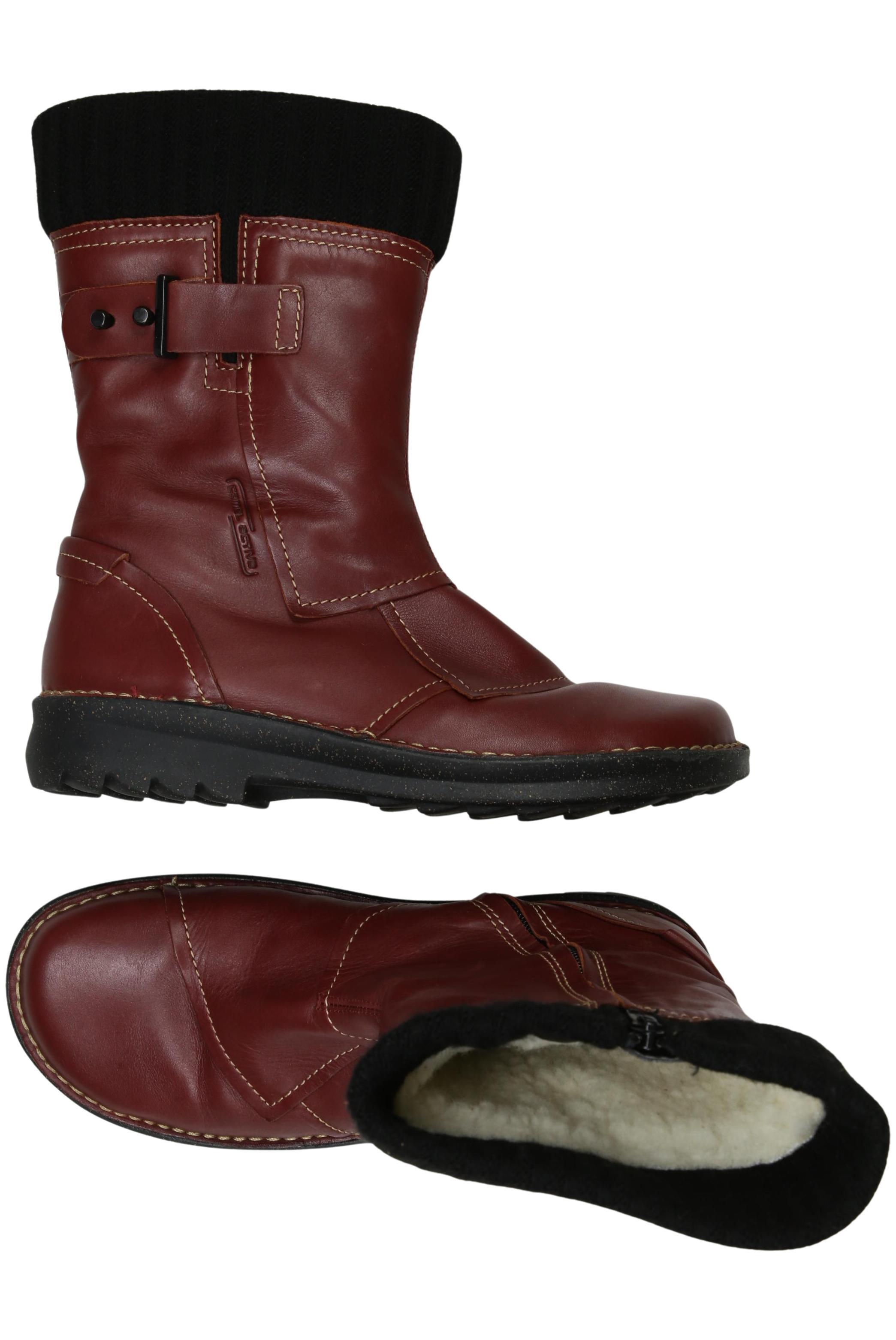 

camel active Damen Stiefel, bordeaux, Gr. 5