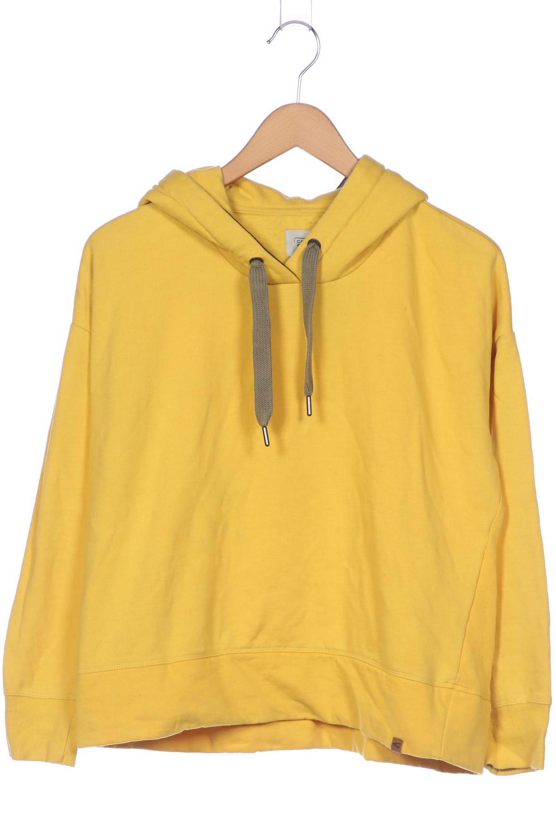 

camel active Damen Kapuzenpullover, gelb, Gr. 38