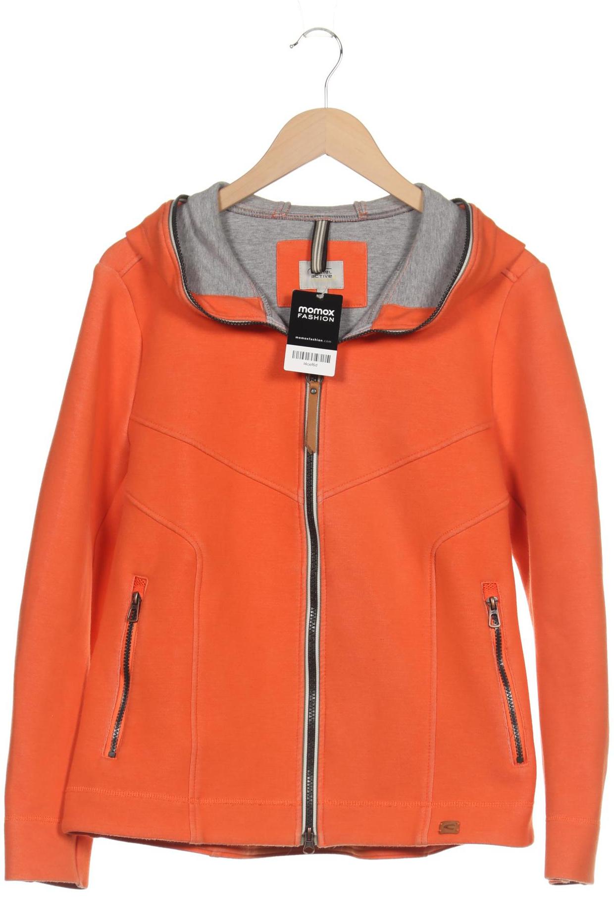 

camel active Damen Kapuzenpullover, orange, Gr. 42