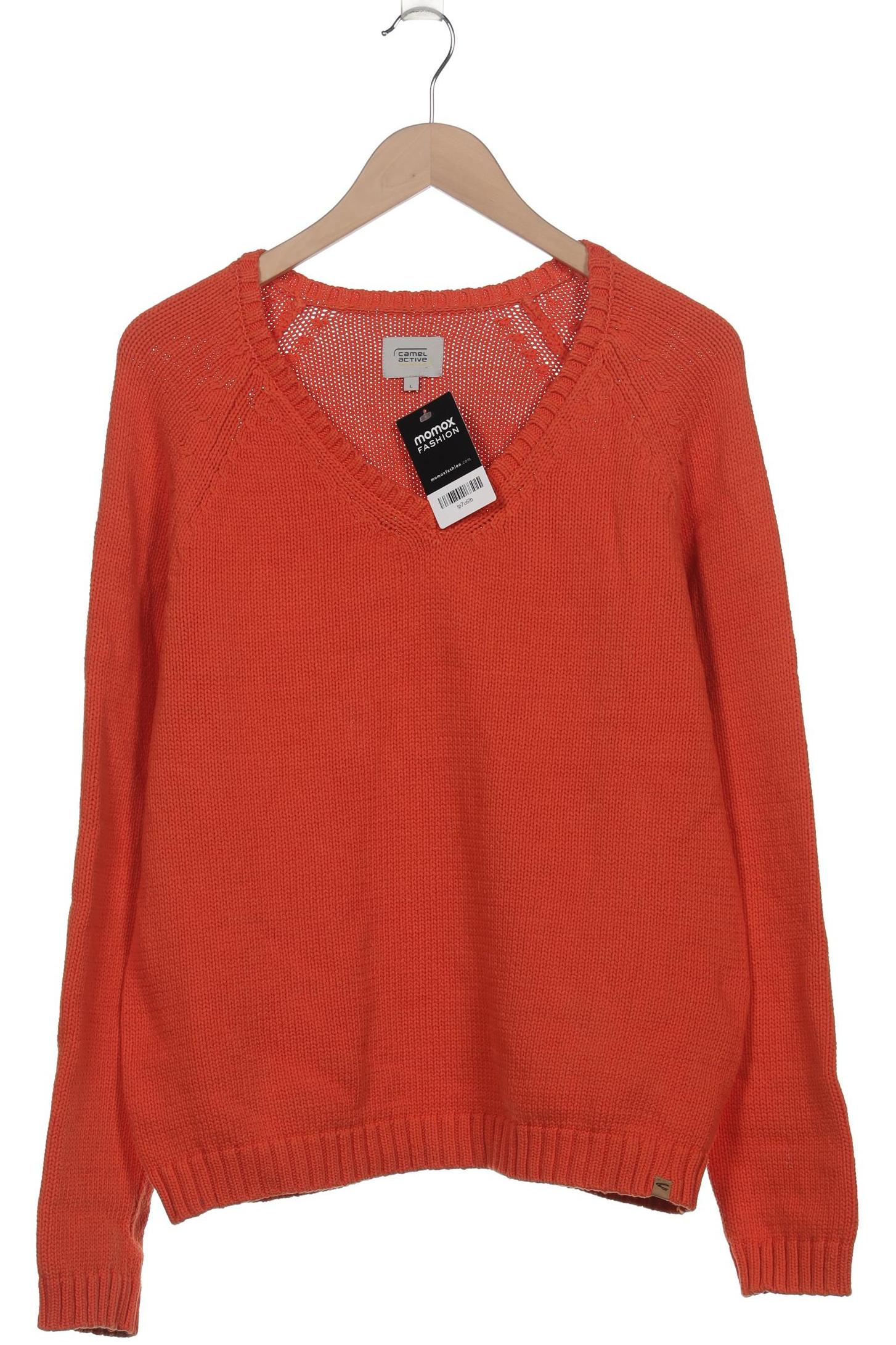 

camel active Damen Pullover, orange, Gr. 42