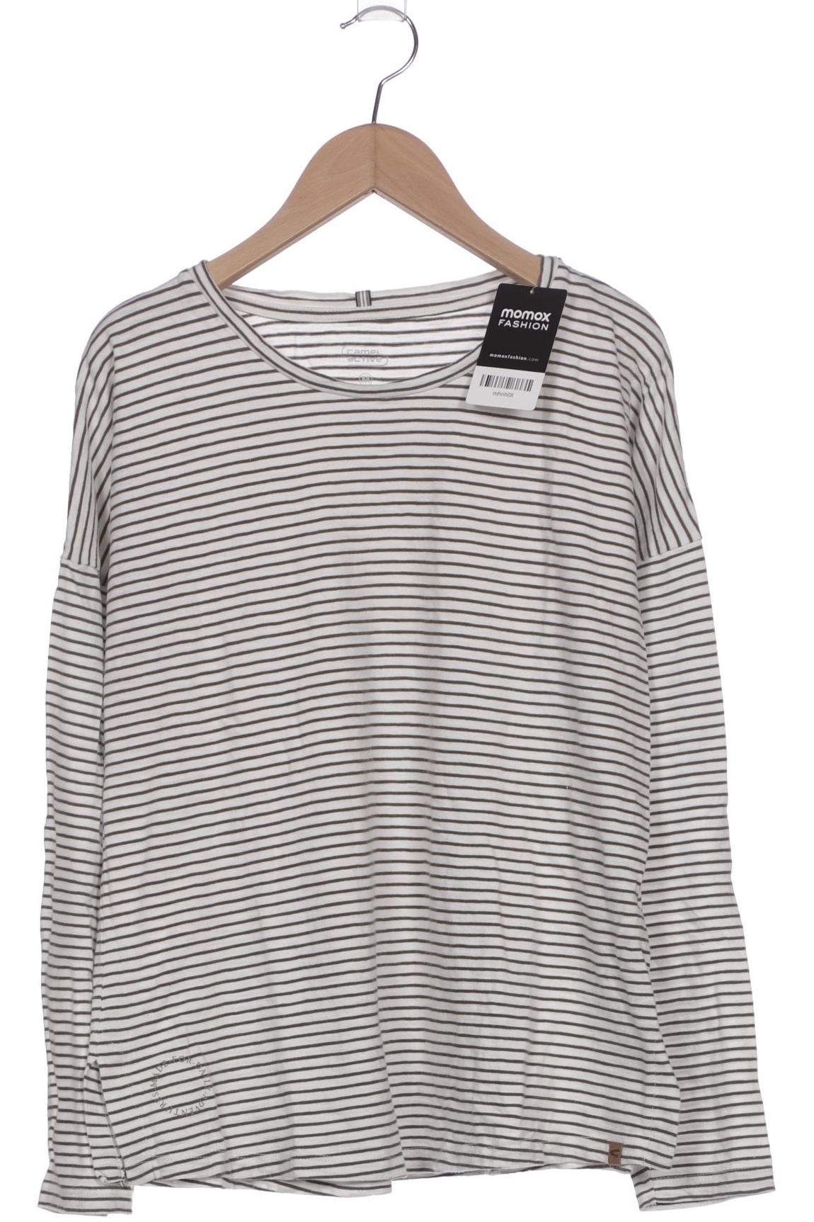 

camel active Damen Langarmshirt, weiß, Gr. 38