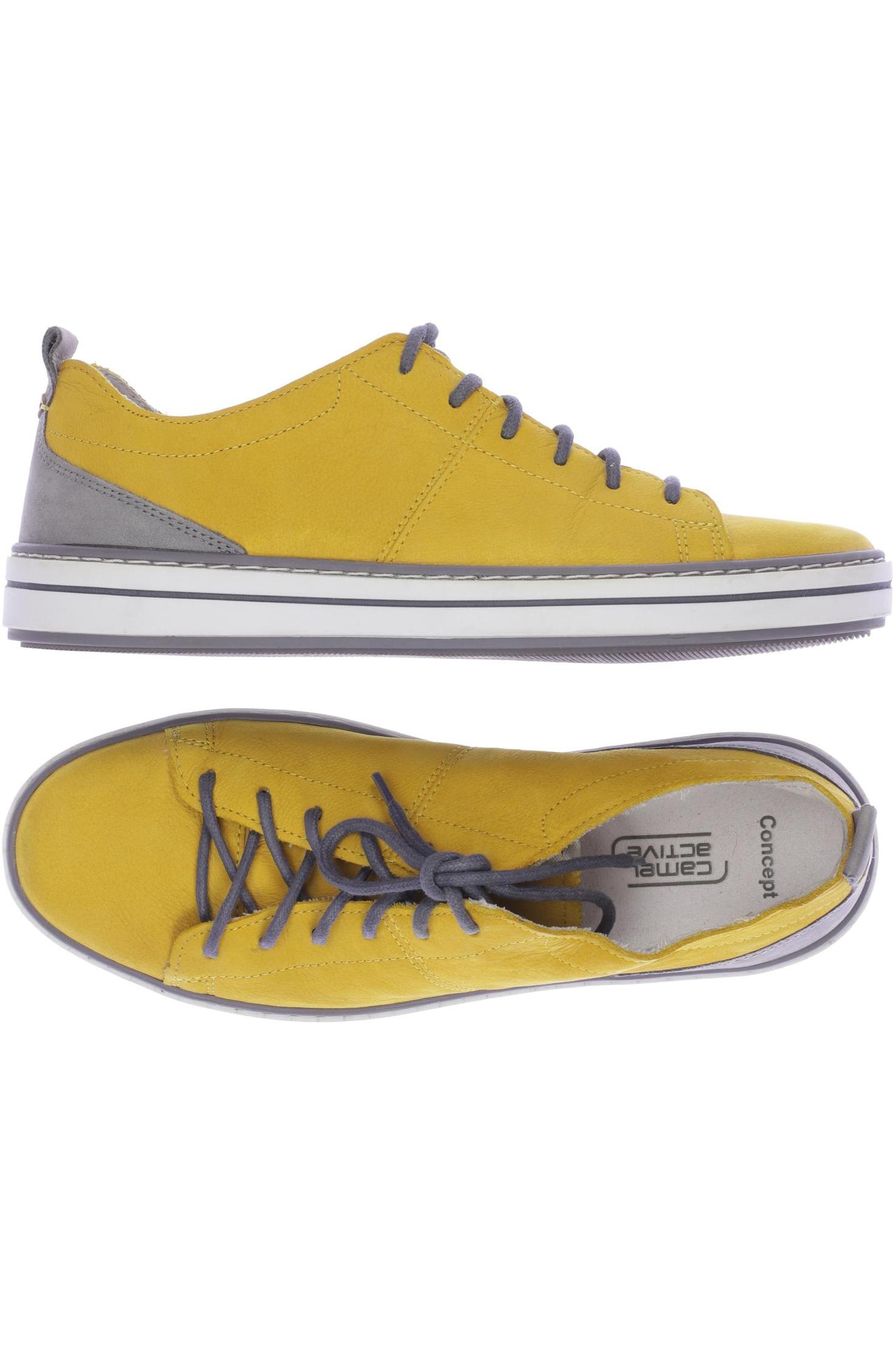 

camel active Damen Sneakers, gelb, Gr. 5