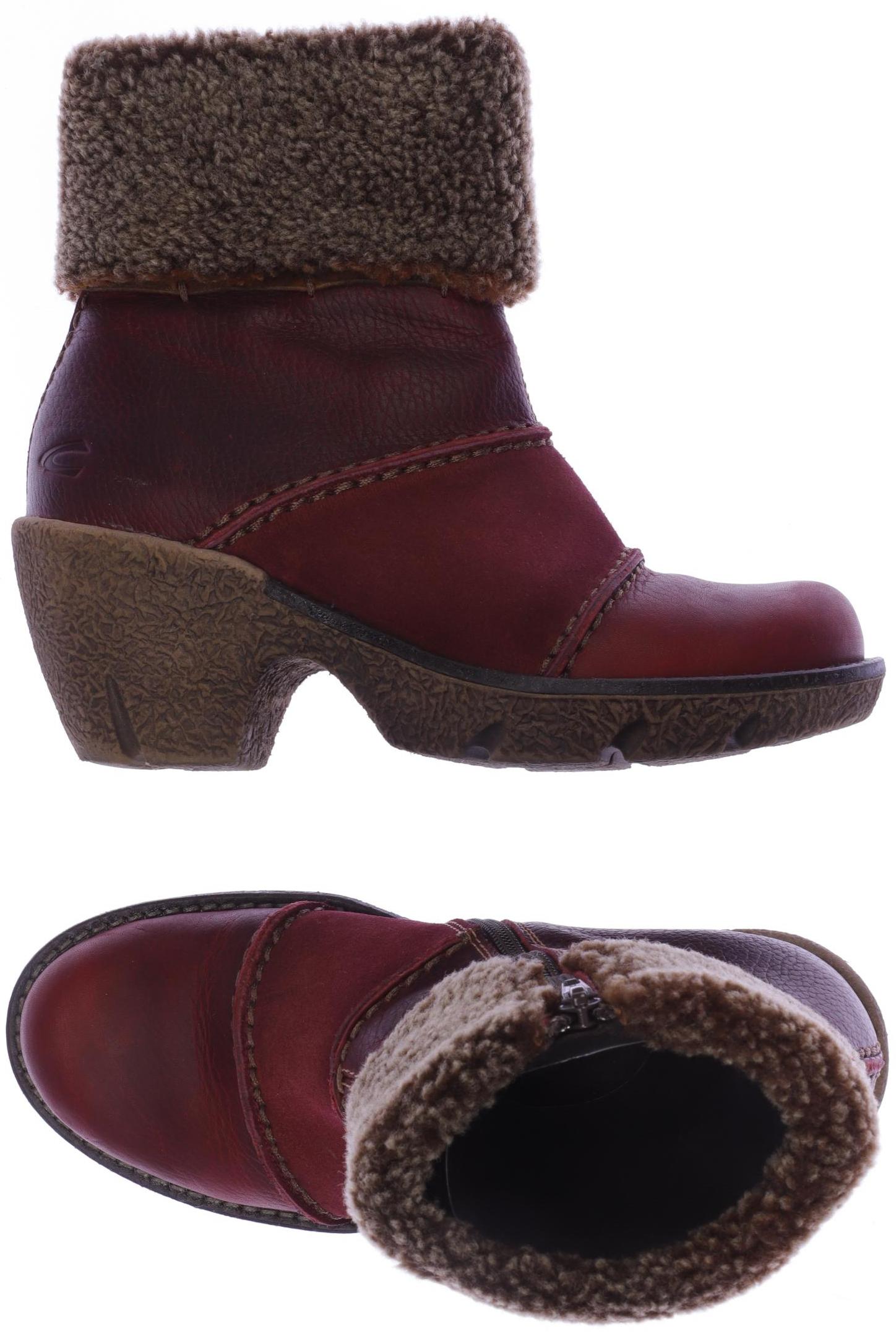 

camel active Damen Stiefelette, bordeaux, Gr. 4.5