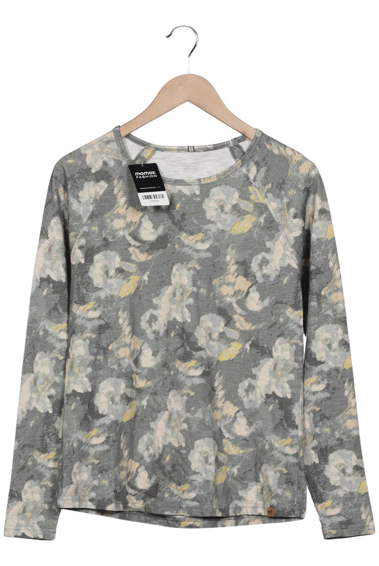 

camel active Damen Langarmshirt, grau, Gr. 38