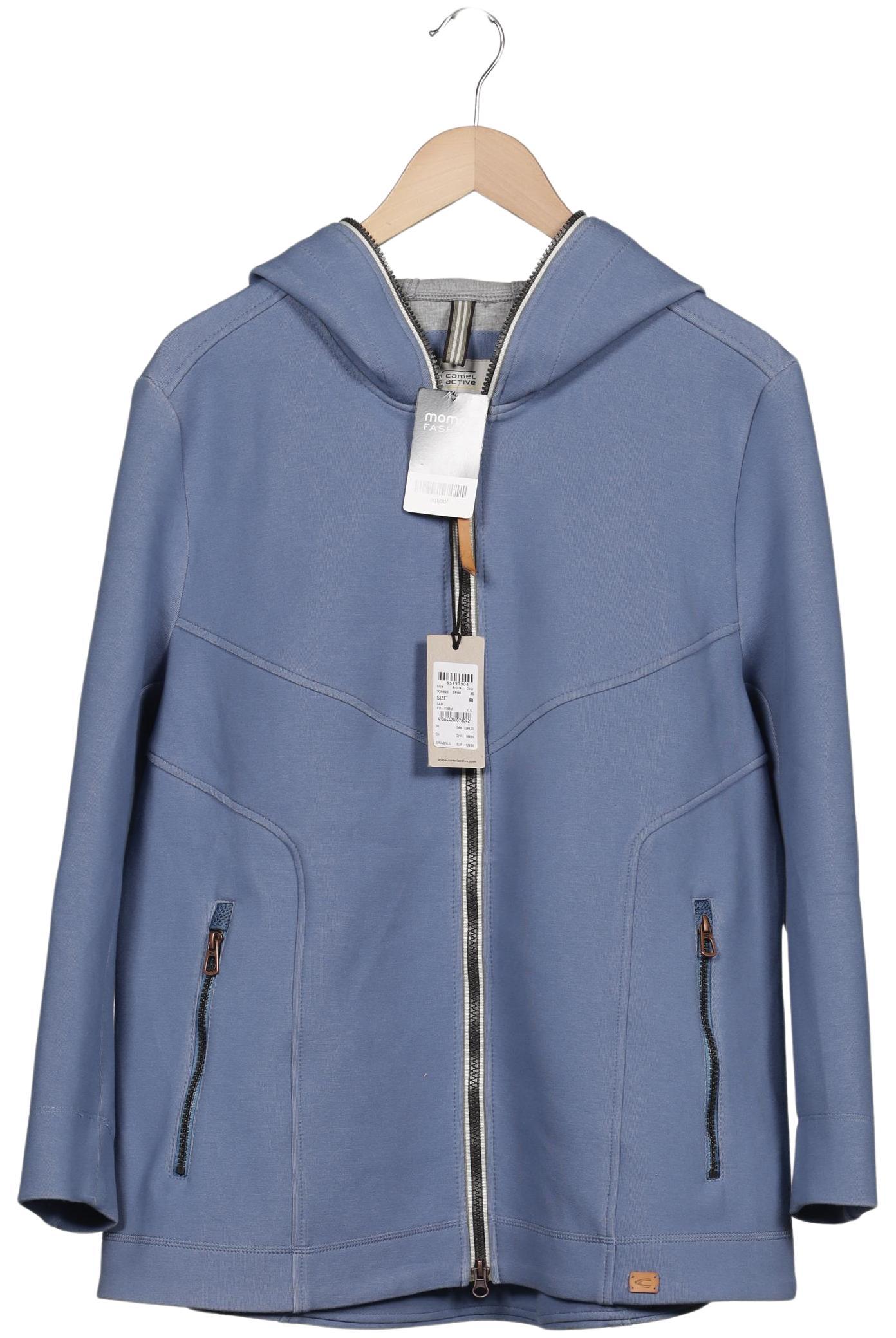 

camel active Damen Sweatshirt, blau, Gr. 48