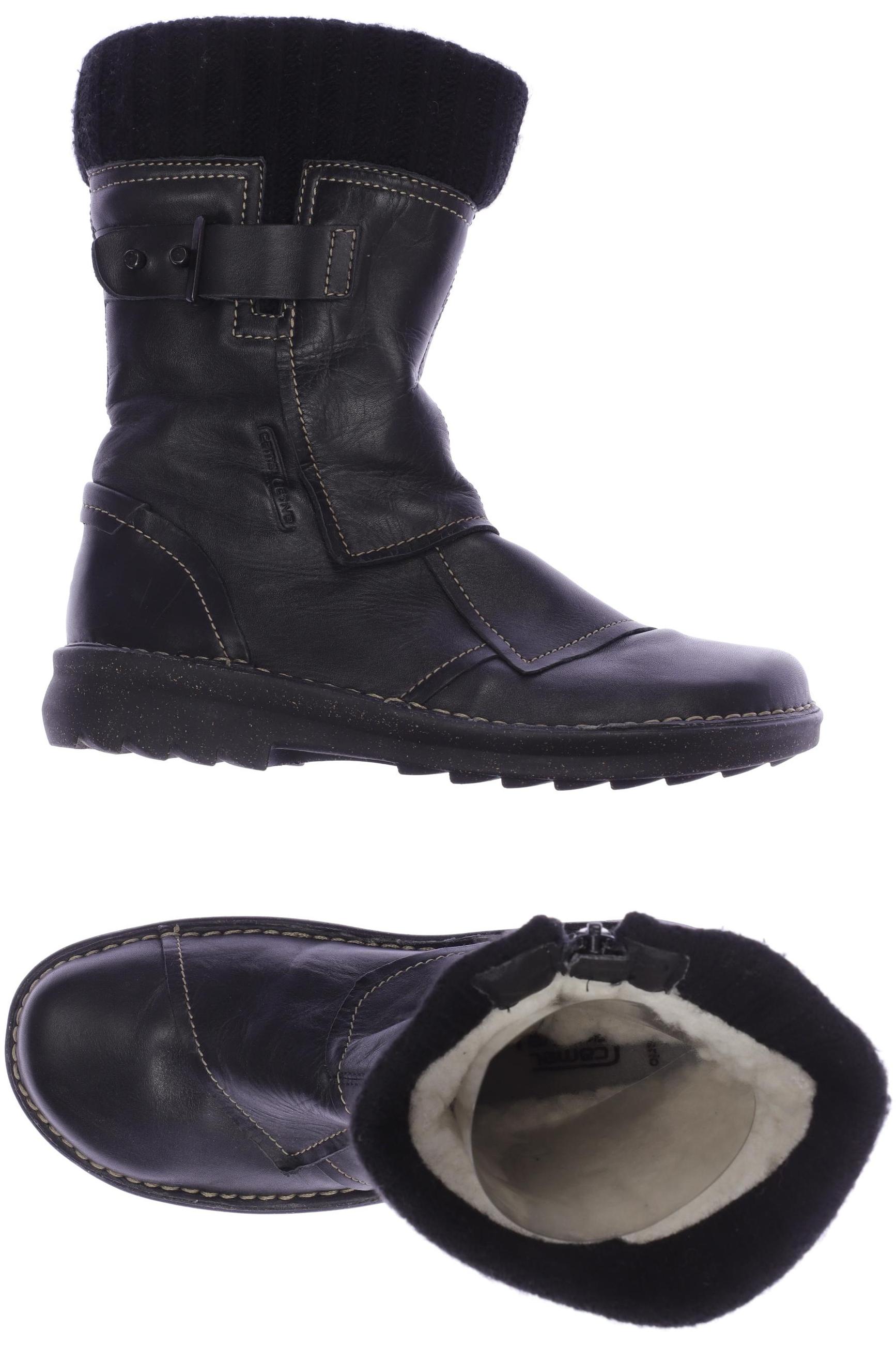 

camel active Damen Stiefelette, schwarz, Gr. 5.5