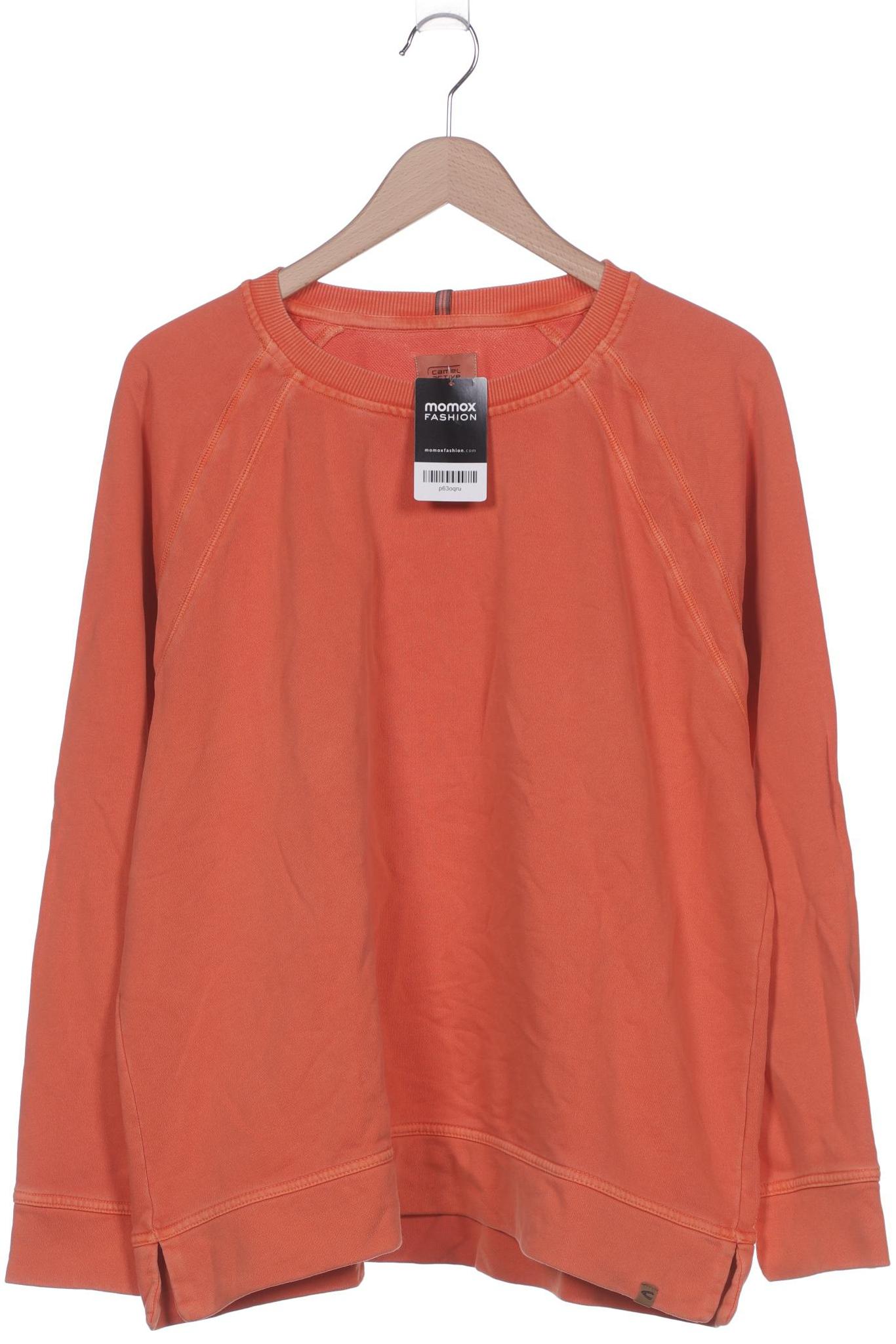 

camel active Damen Sweatshirt, orange, Gr. 44