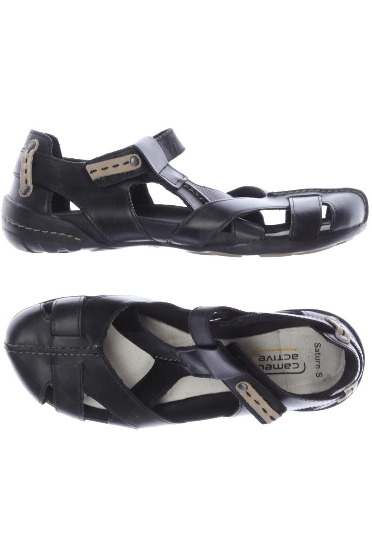 

camel active Damen Sandale, schwarz, Gr. 38