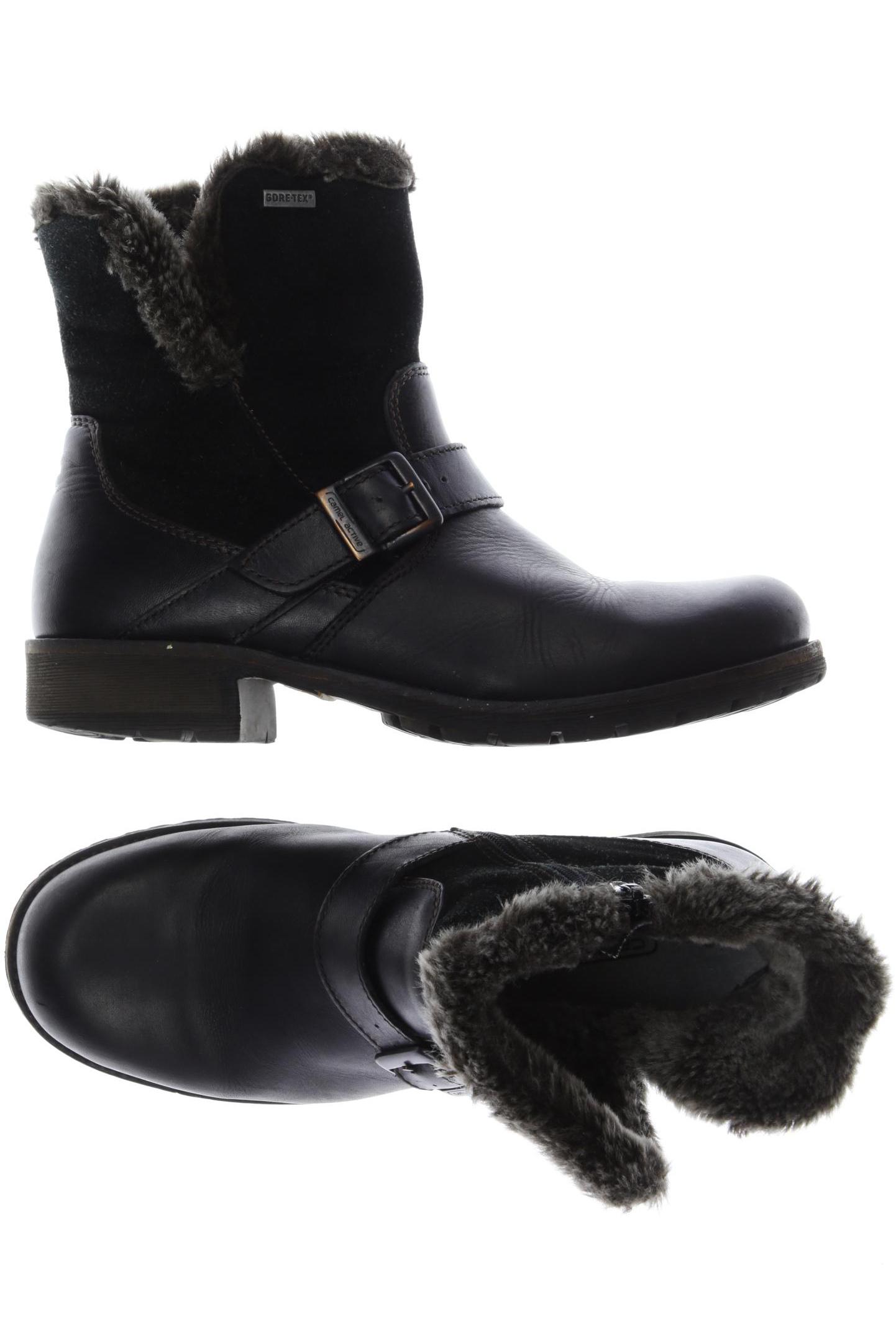 

camel active Damen Stiefelette, schwarz, Gr. 6