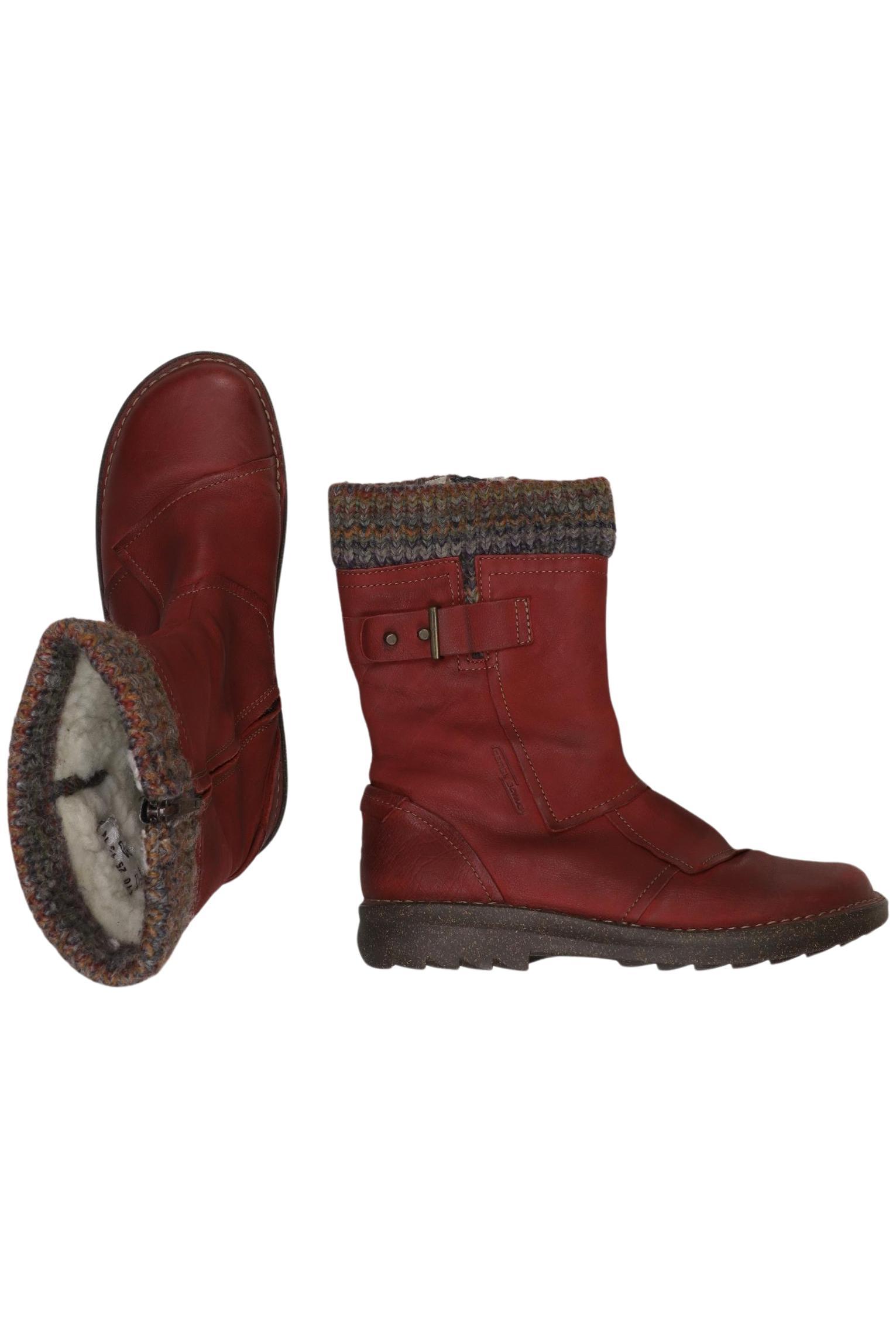 

camel active Damen Stiefel, rot, Gr. 41