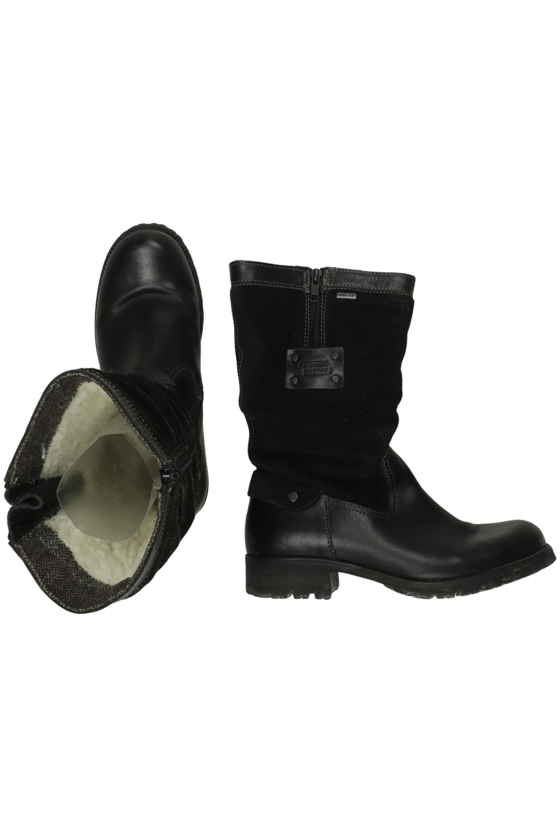 

camel active Damen Stiefel, schwarz, Gr. 6.5