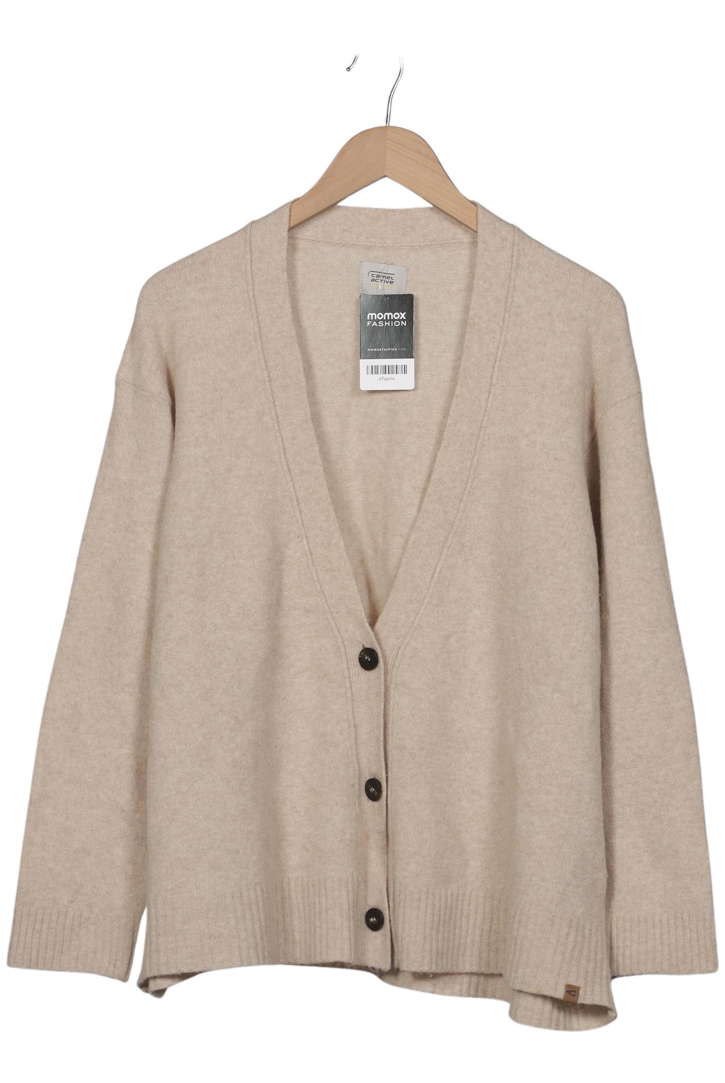 

camel active Damen Strickjacke, beige, Gr. 46