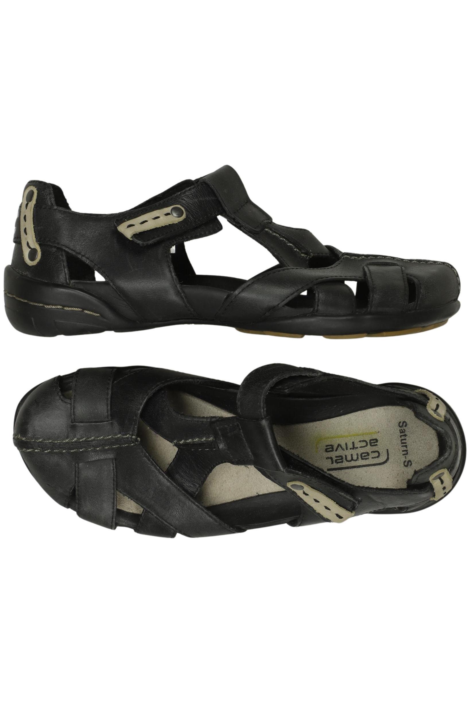 

camel active Damen Sandale, schwarz, Gr. 36