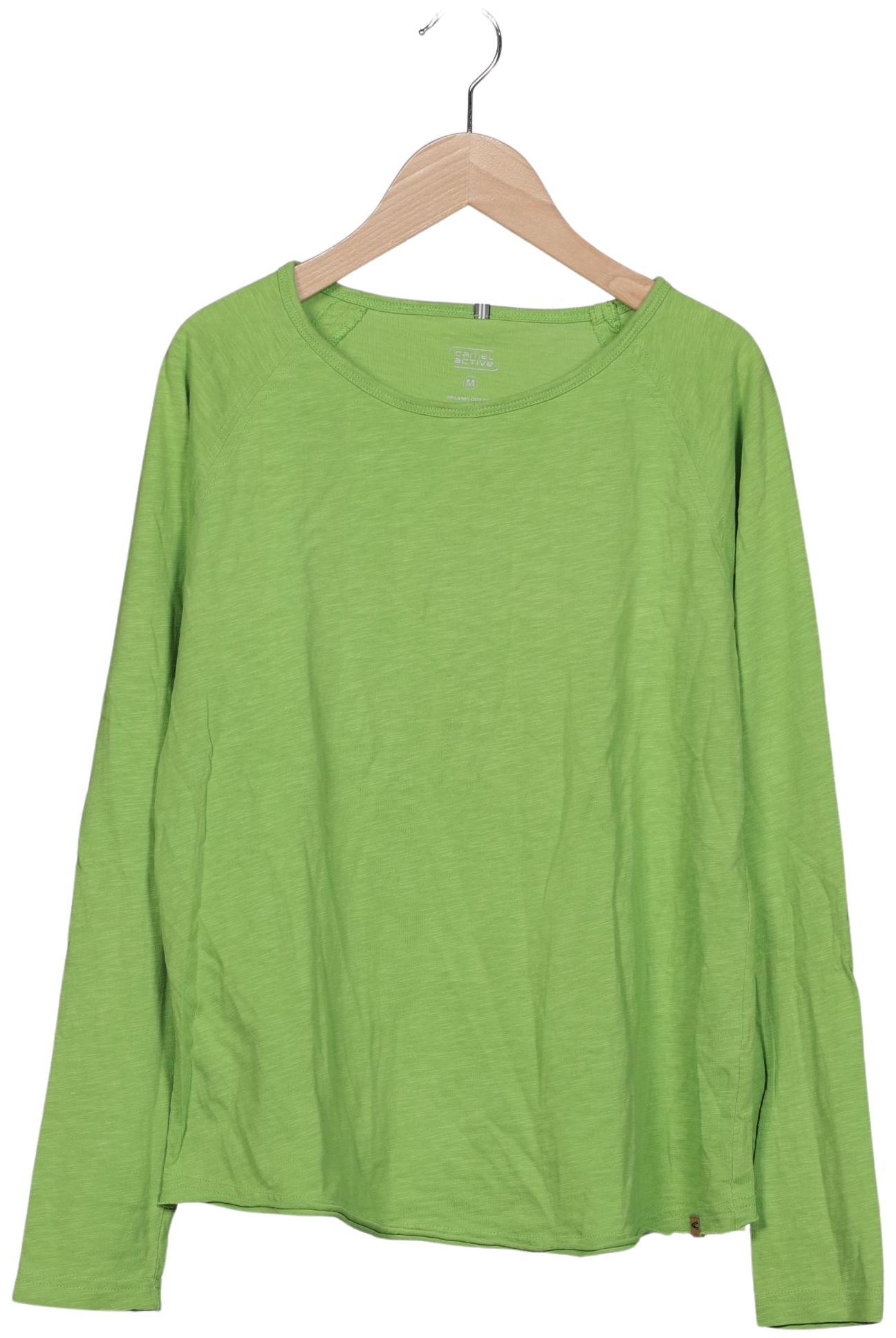 

camel active Damen Langarmshirt, grün, Gr. 38