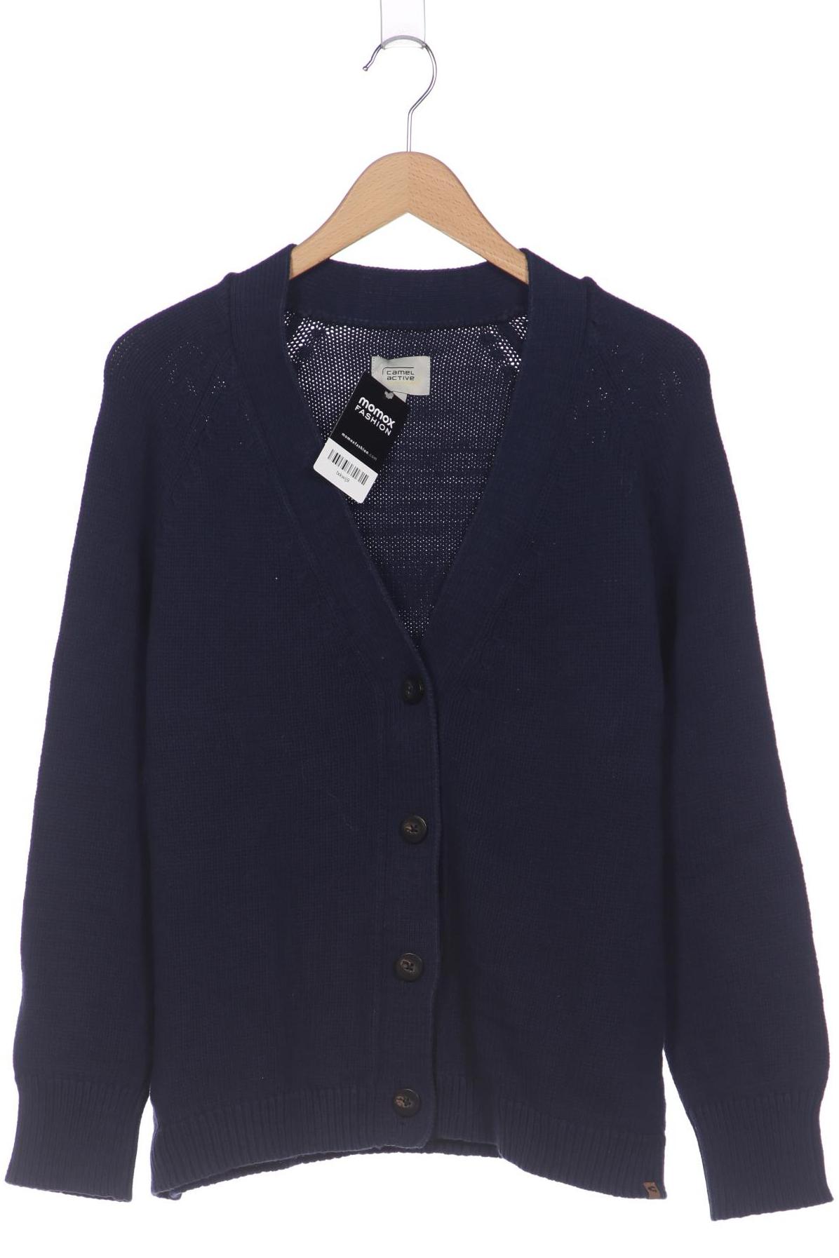 

camel active Damen Strickjacke, marineblau, Gr. 44