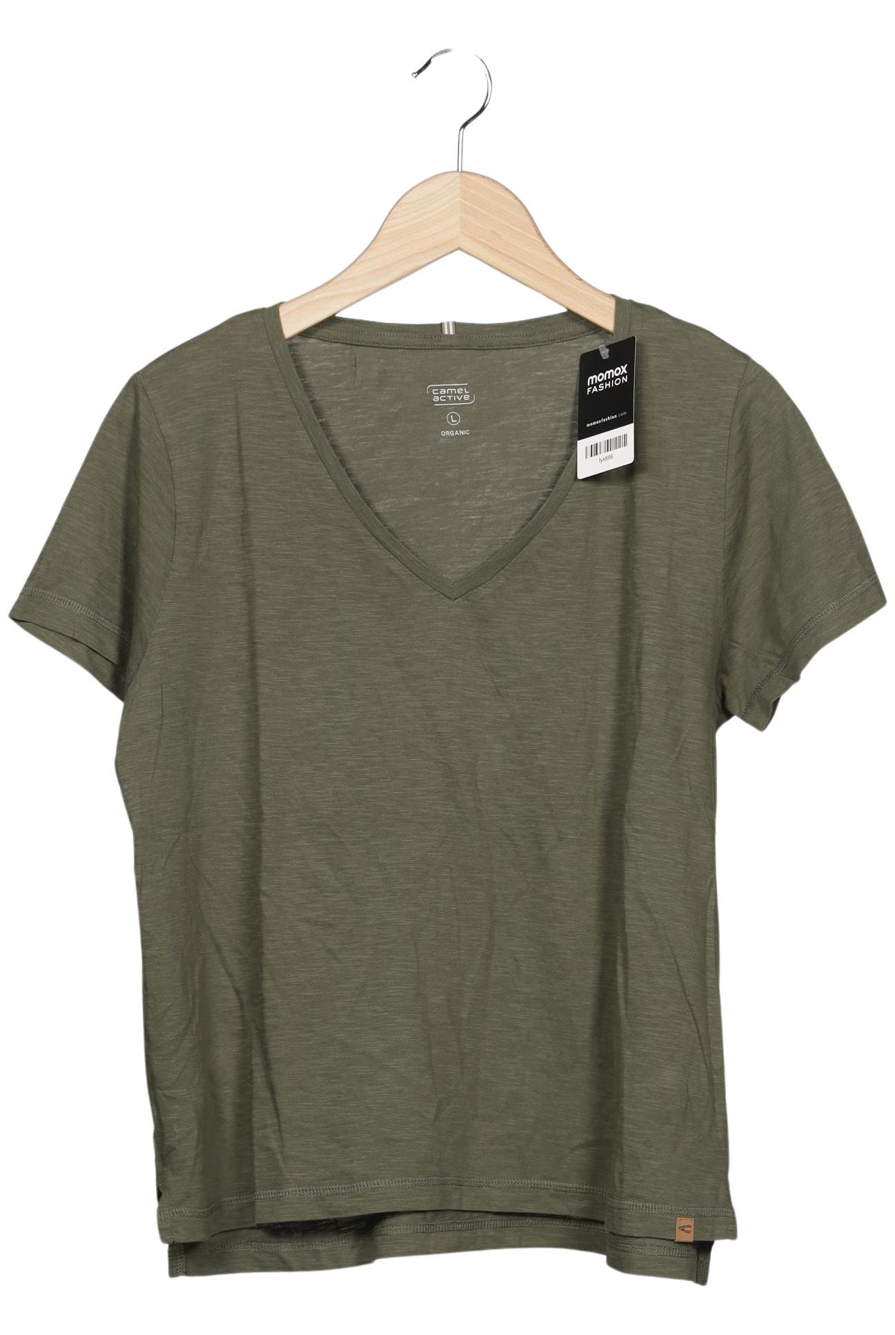

camel active Damen T-Shirt, grün, Gr. 42