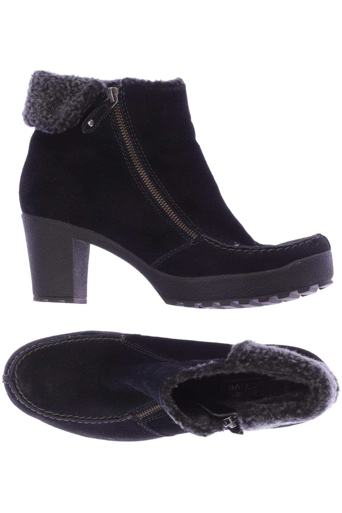 

camel active Damen Stiefelette, schwarz, Gr. 7.5