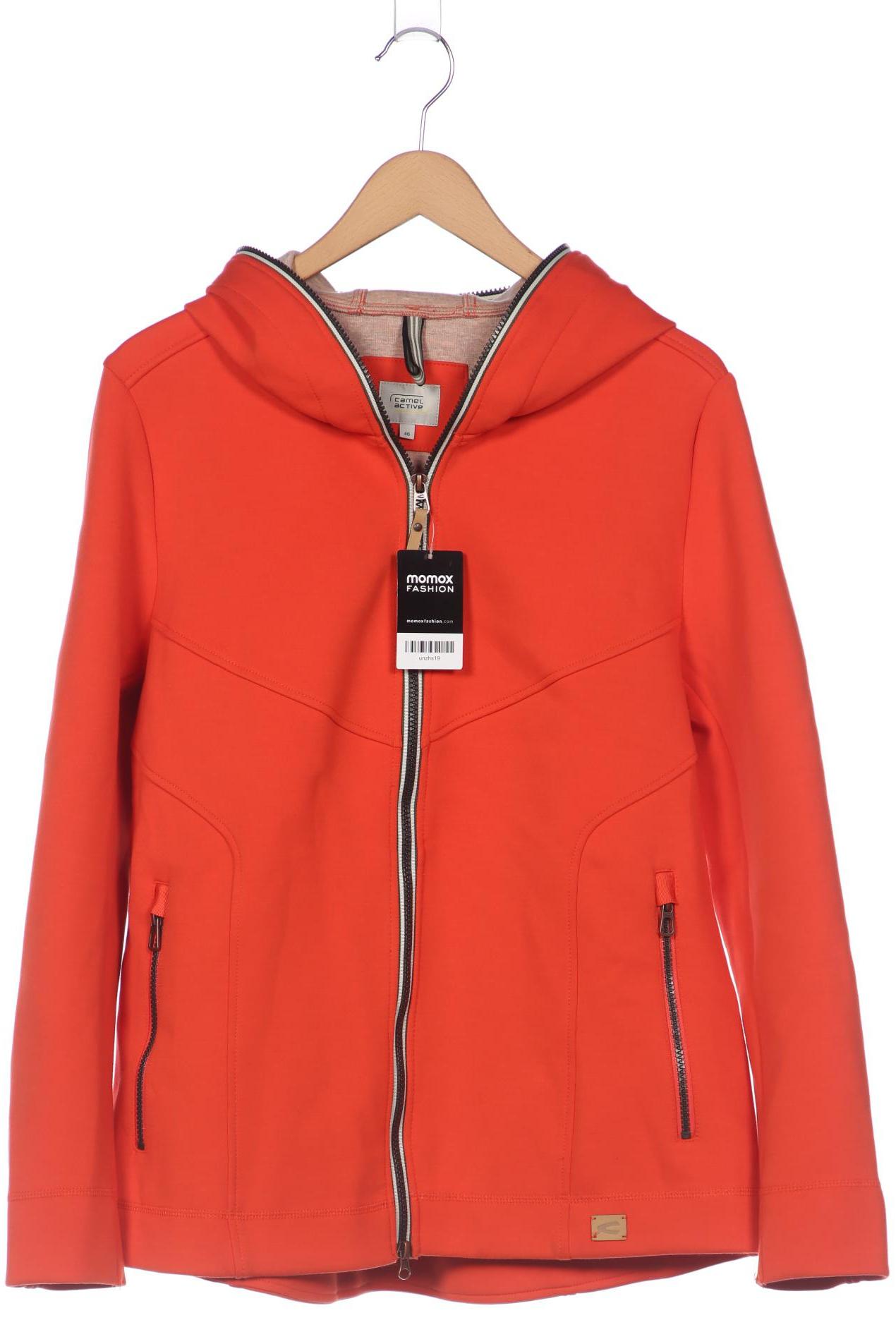 

camel active Damen Kapuzenpullover, orange, Gr. 46