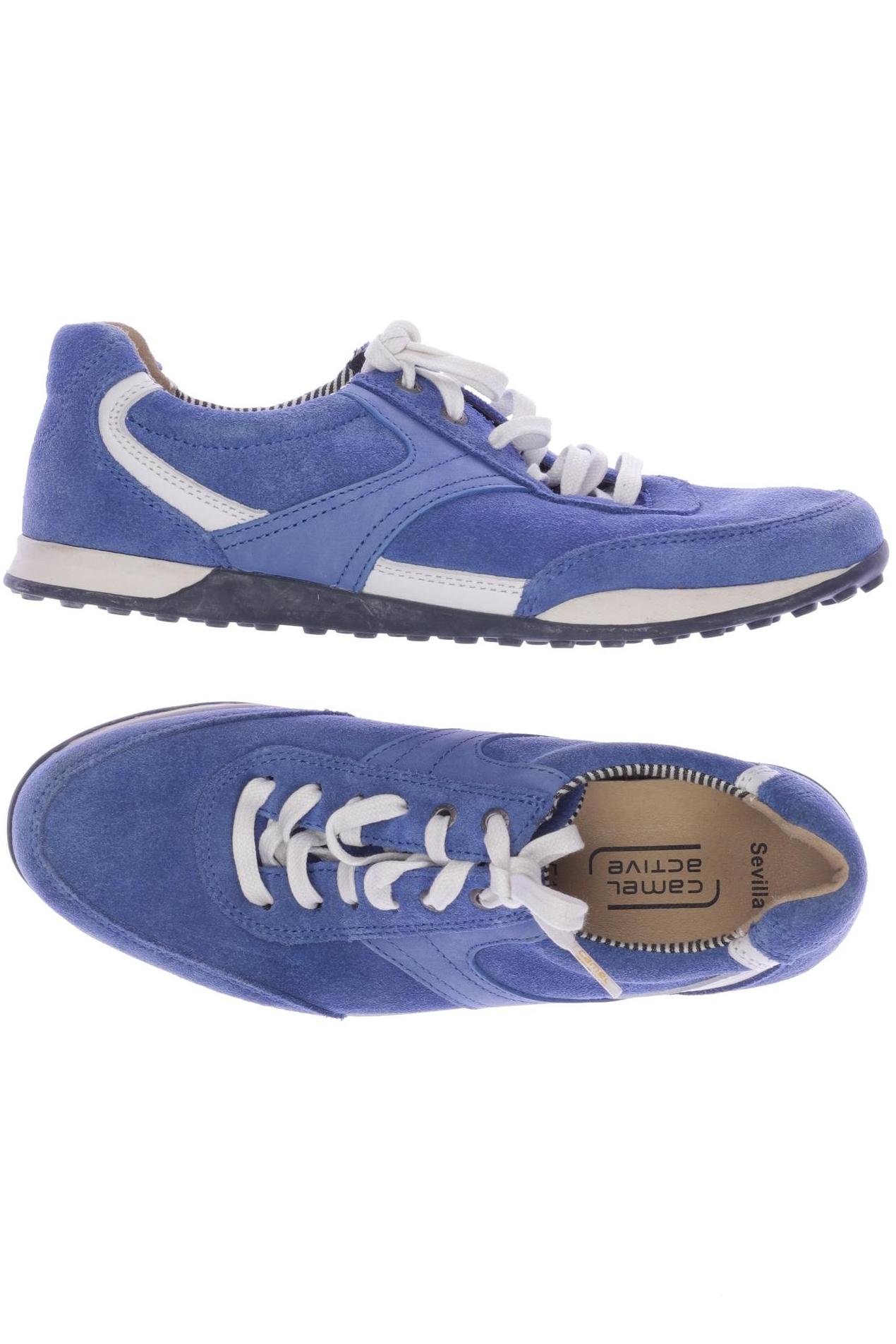 

camel active Damen Sneakers, blau, Gr. 5.5