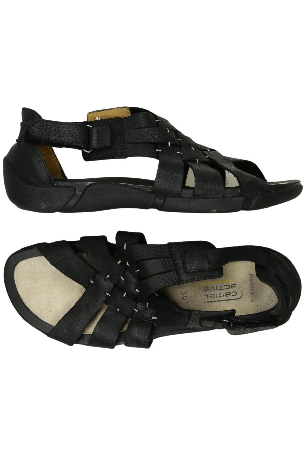 

camel active Damen Sandale, schwarz, Gr. 39