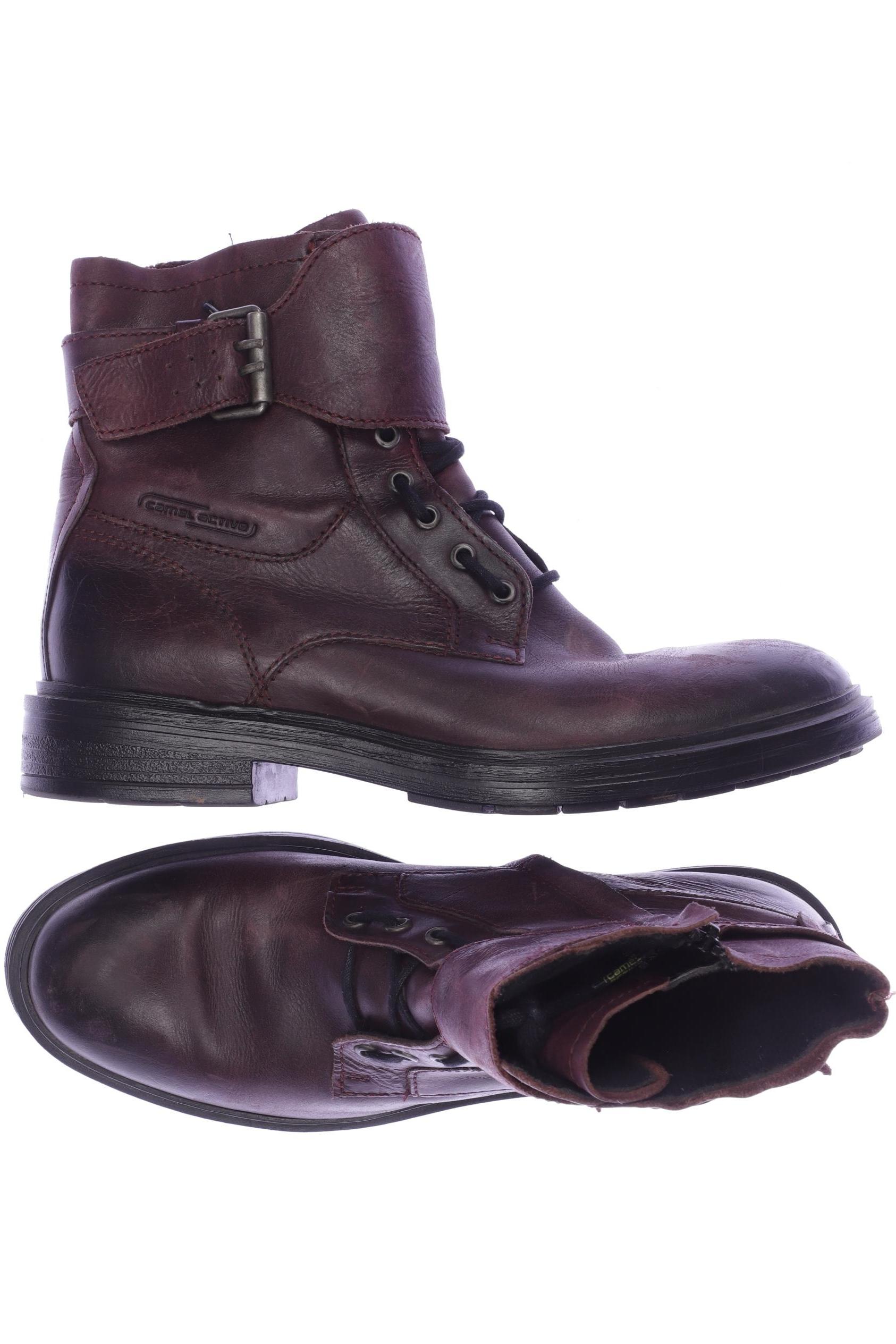 

camel active Damen Stiefelette, bordeaux, Gr. 6