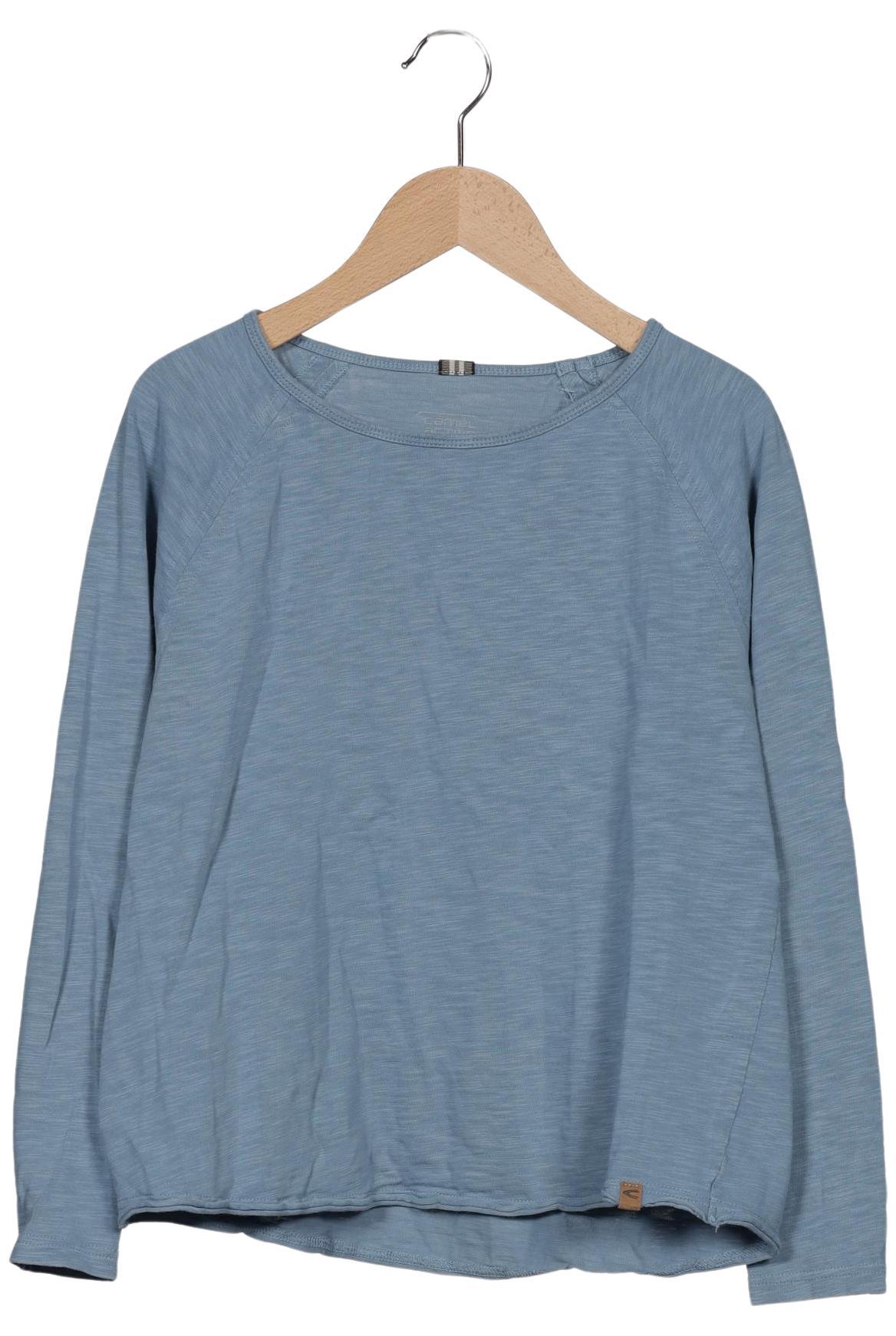 

camel active Damen Langarmshirt, hellblau, Gr. 36