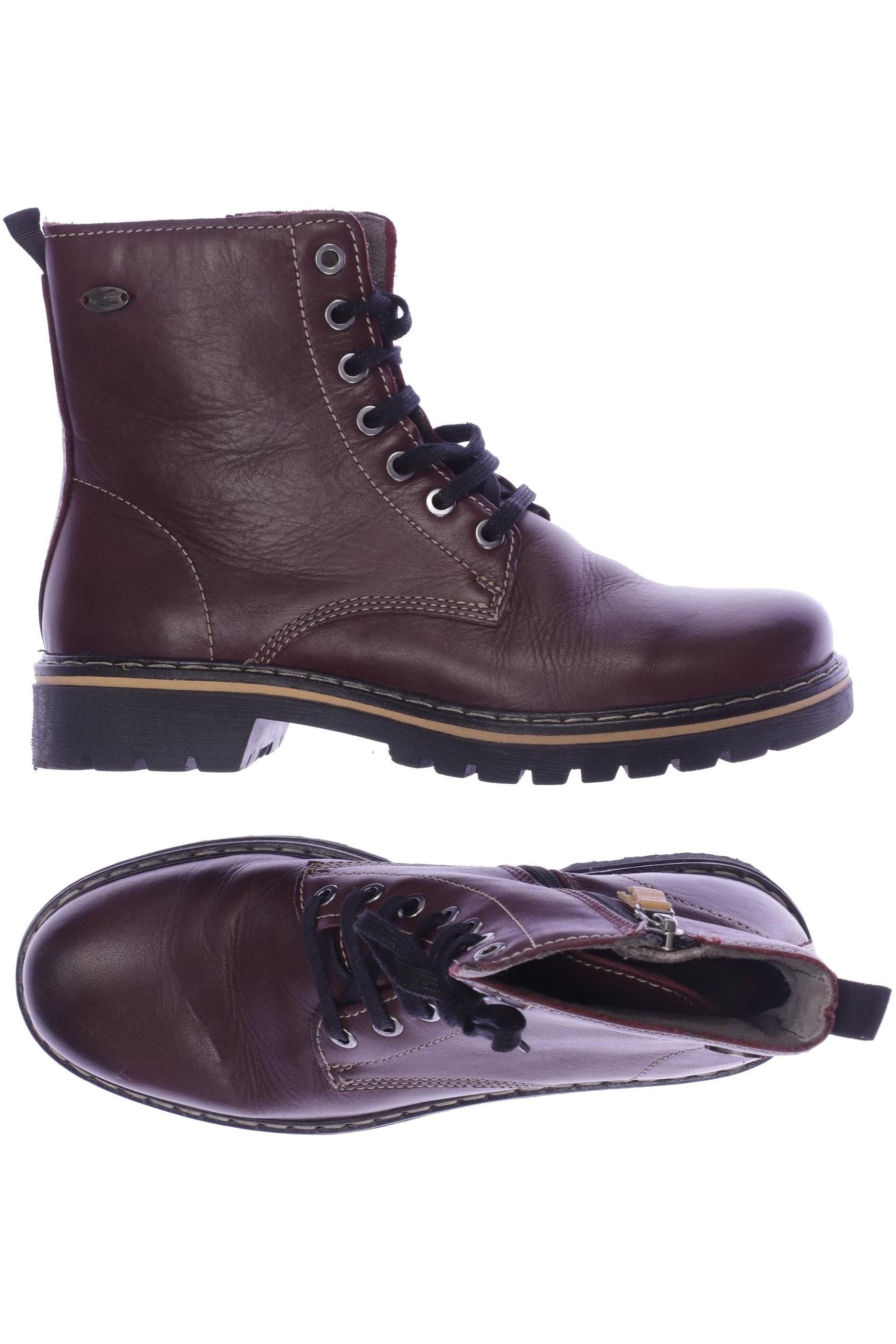 

camel active Damen Stiefelette, bordeaux, Gr. 4.5