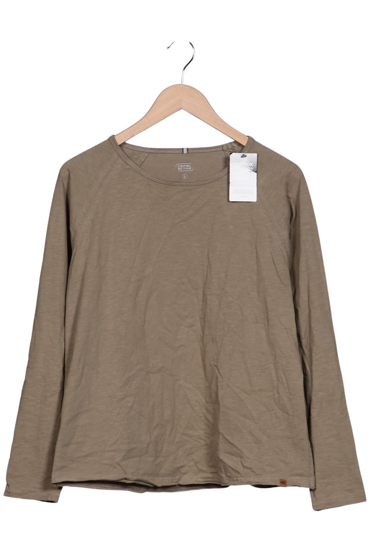 

camel active Damen Langarmshirt, grün, Gr. 42